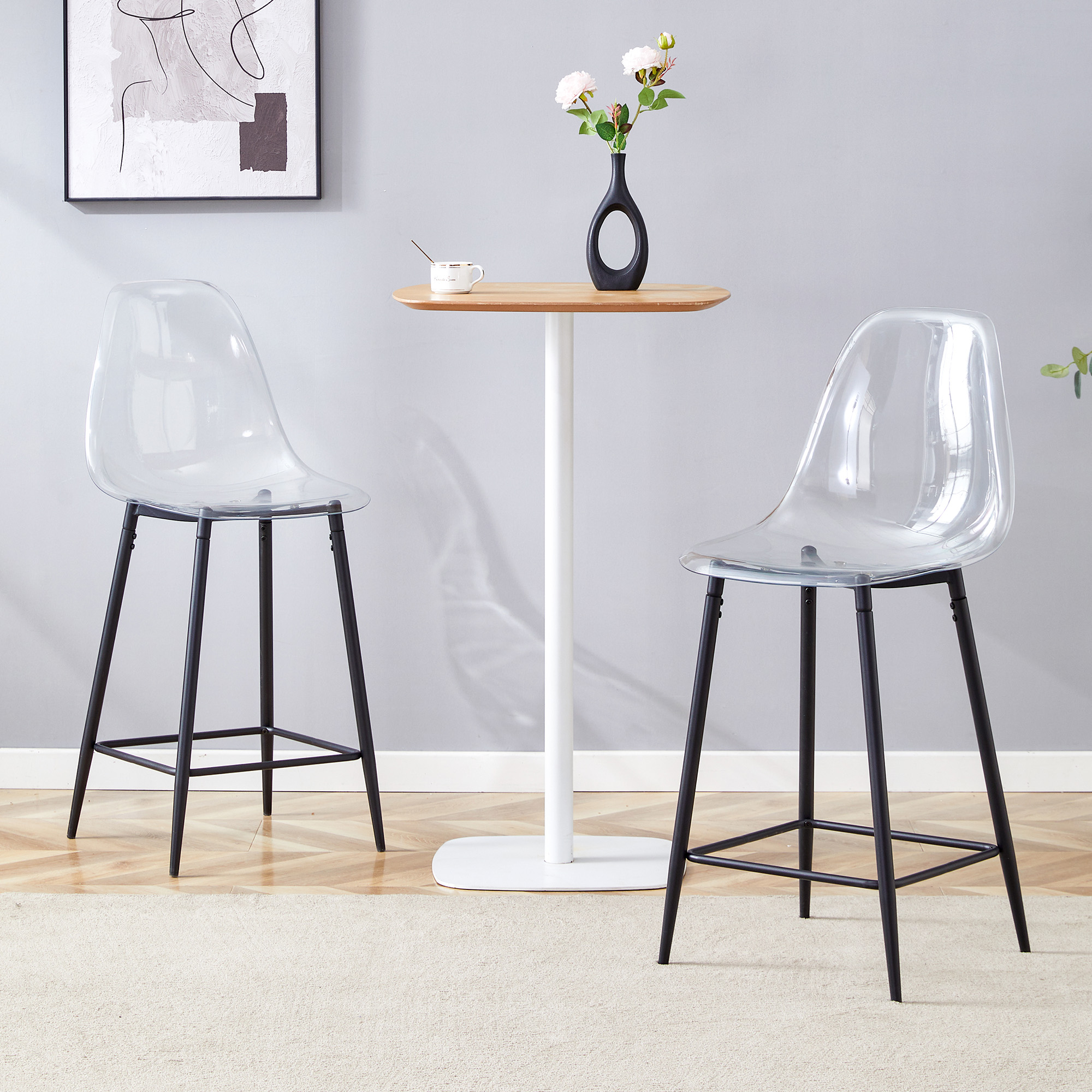 Détail du tabouret de bar