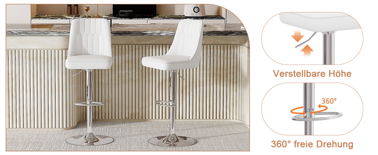 Présentation du tabouret de bar
