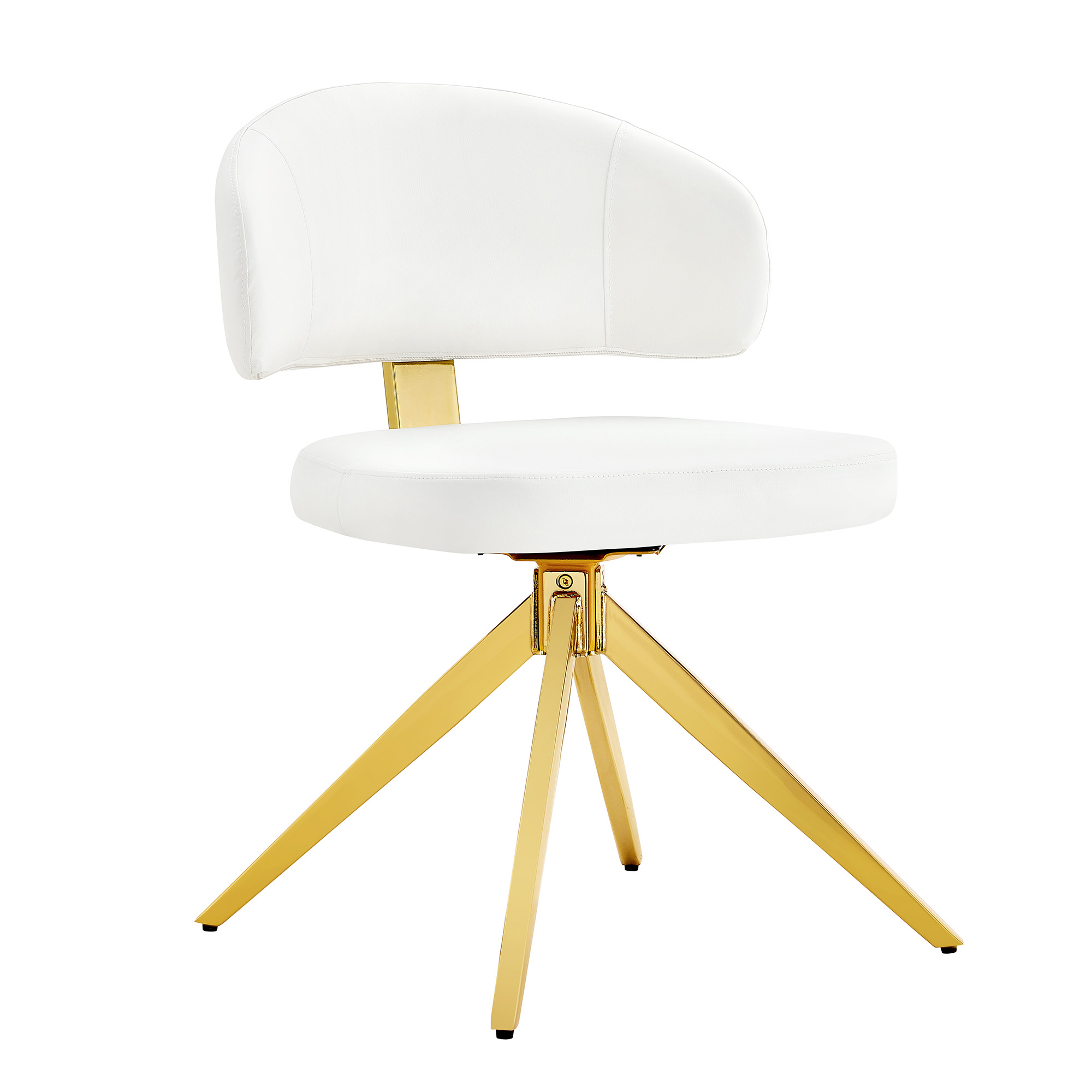 Lot de 2 chaises de salle à manger pivotantes 360° - image 4