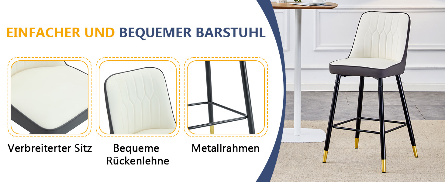 Présentation du tabouret de bar