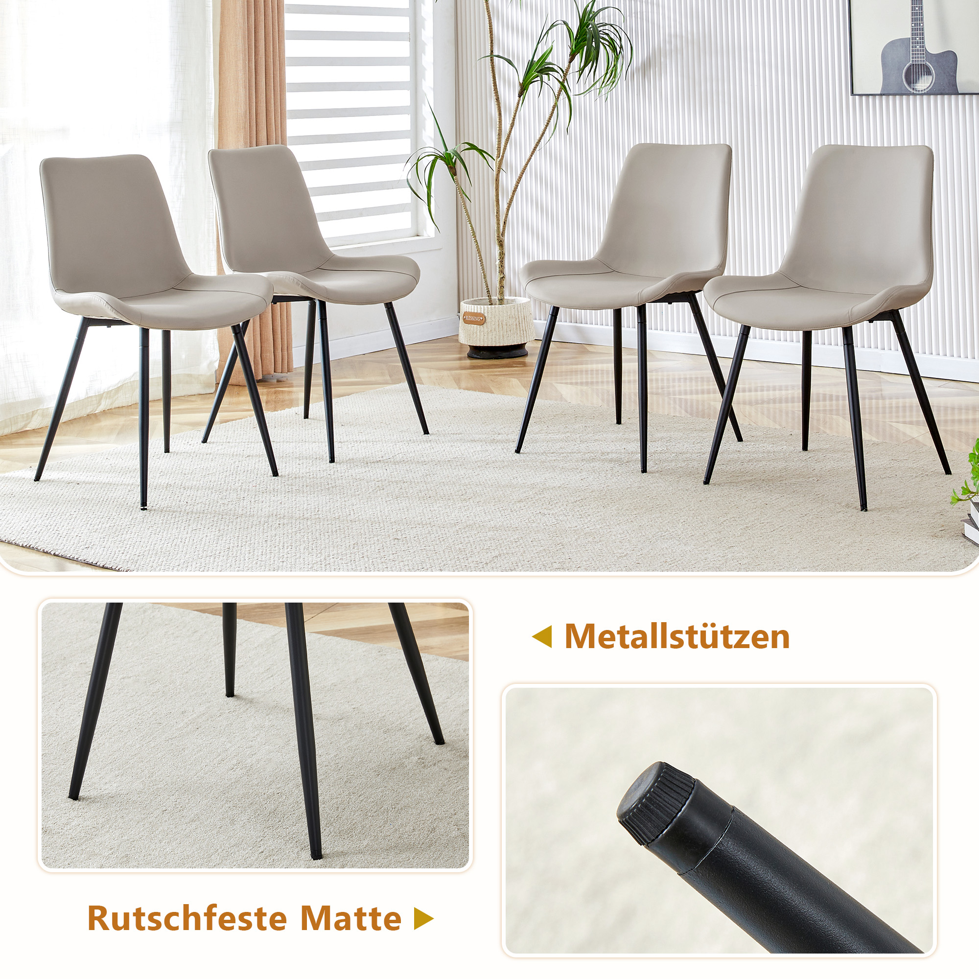 Détail du chaise de salle à manger