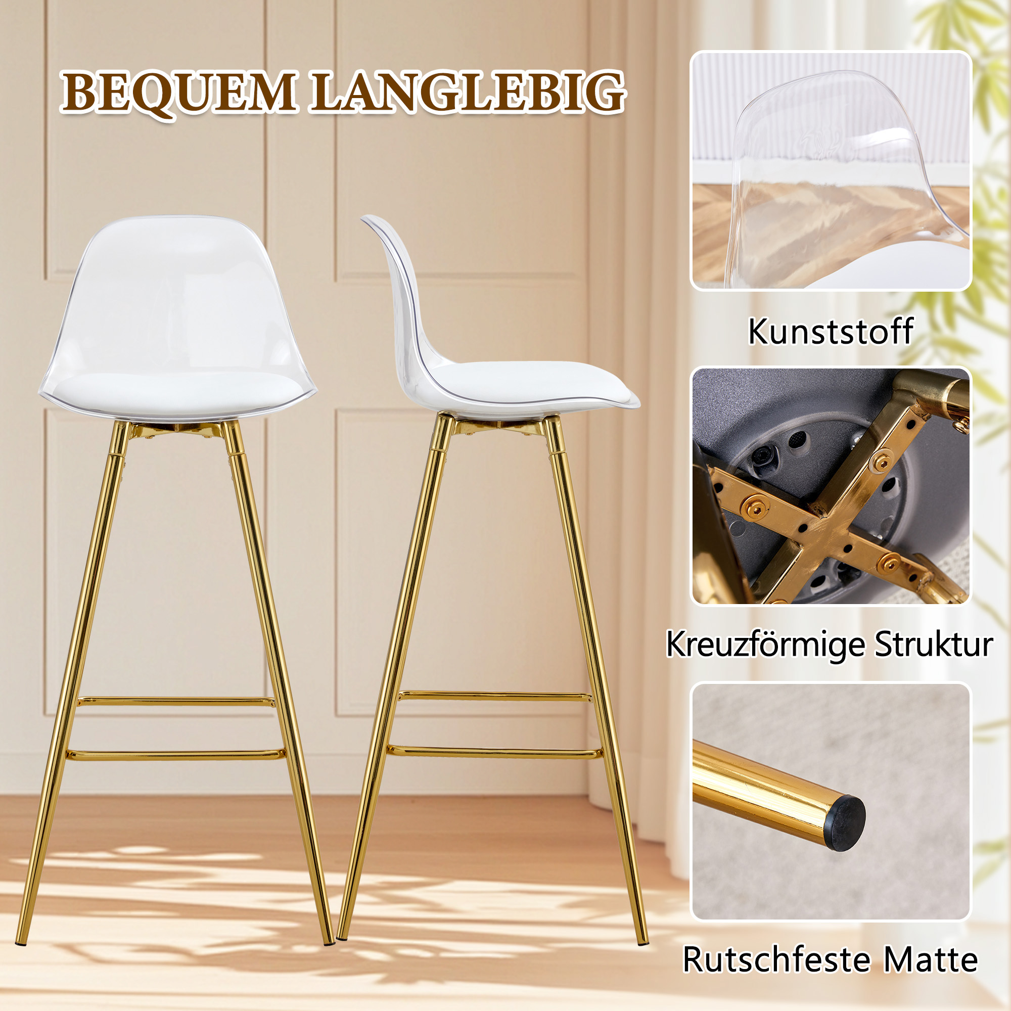 Présentation du tabouret de bar