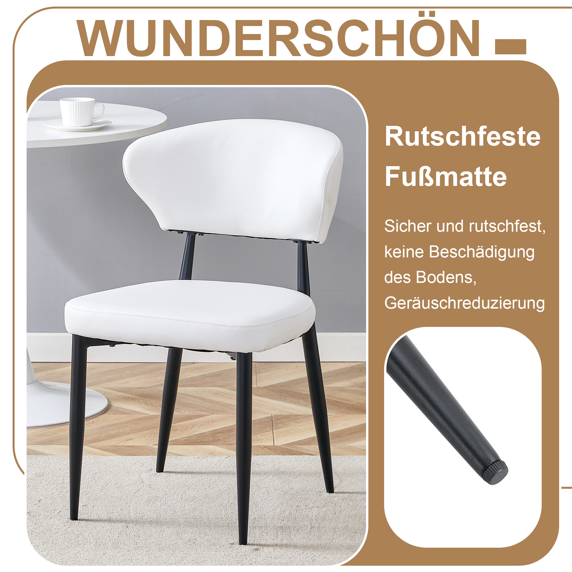 Détail du ensemble table et chaises
