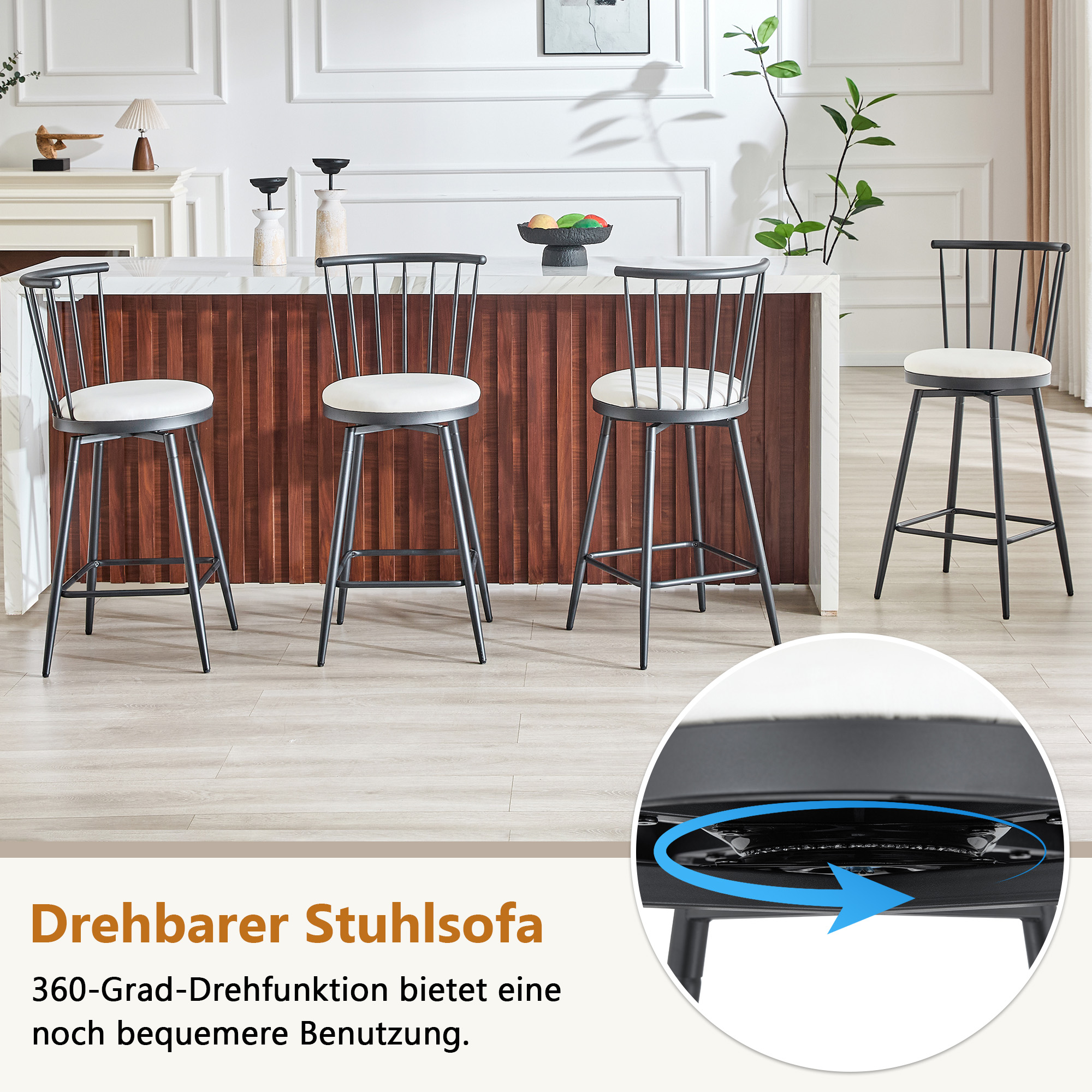 Présentation du tabouret de bar