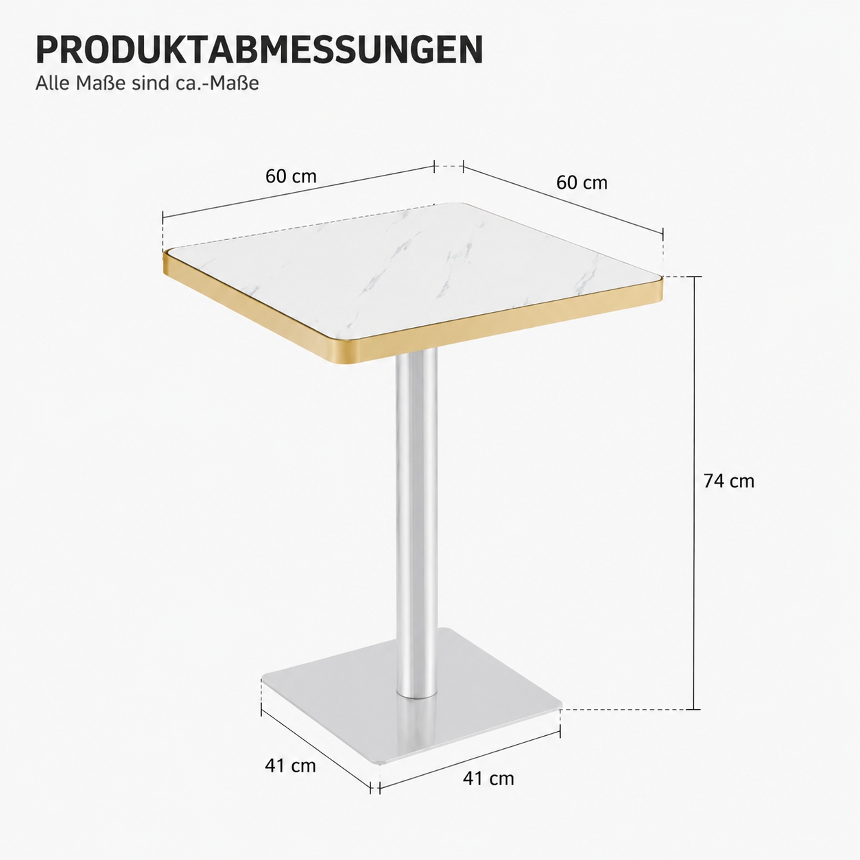 Dimensions du table à manger