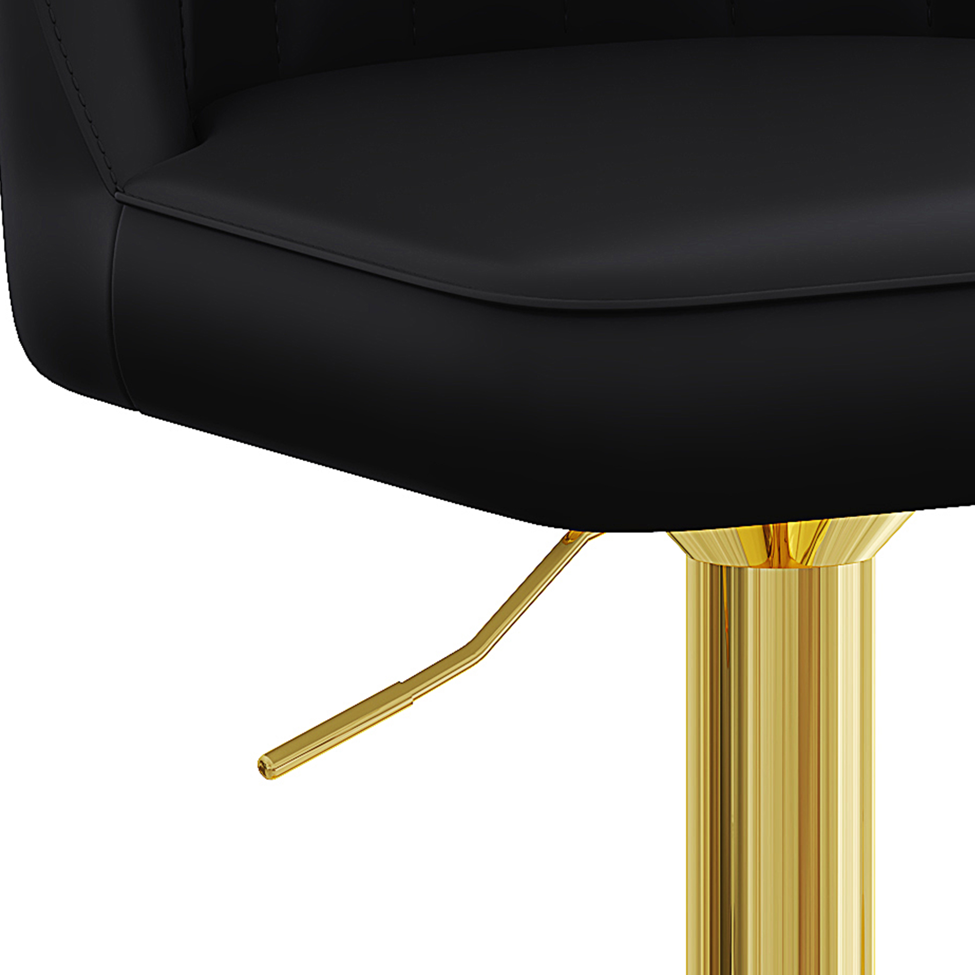 Tabouret de bar pivotant 360° réglable en hauteur - image 10