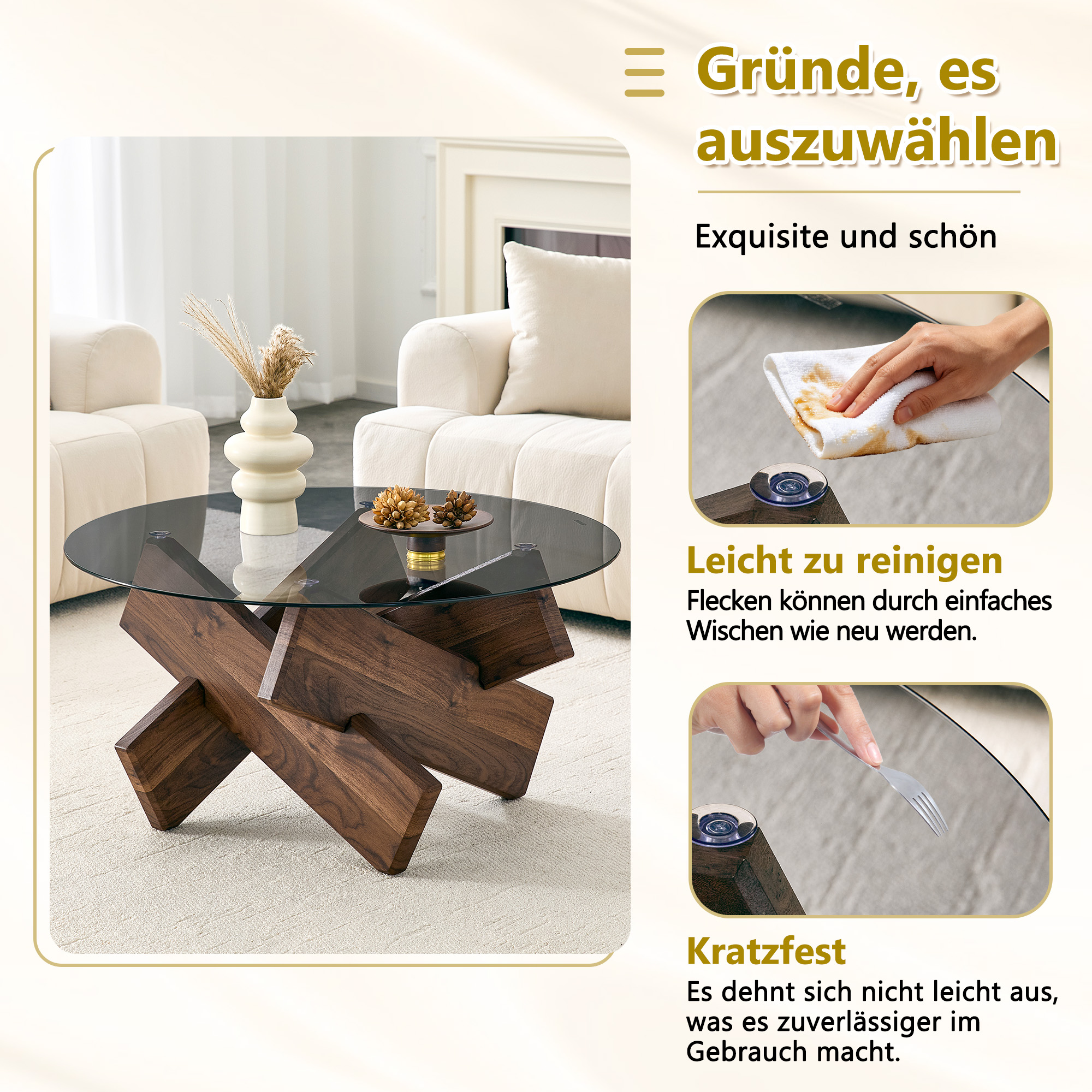 Présentation du table basse