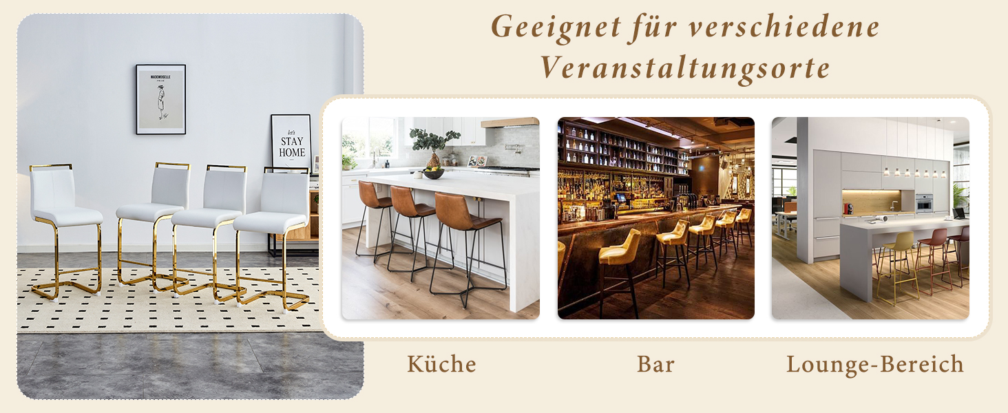 Présentation du tabouret de bar
