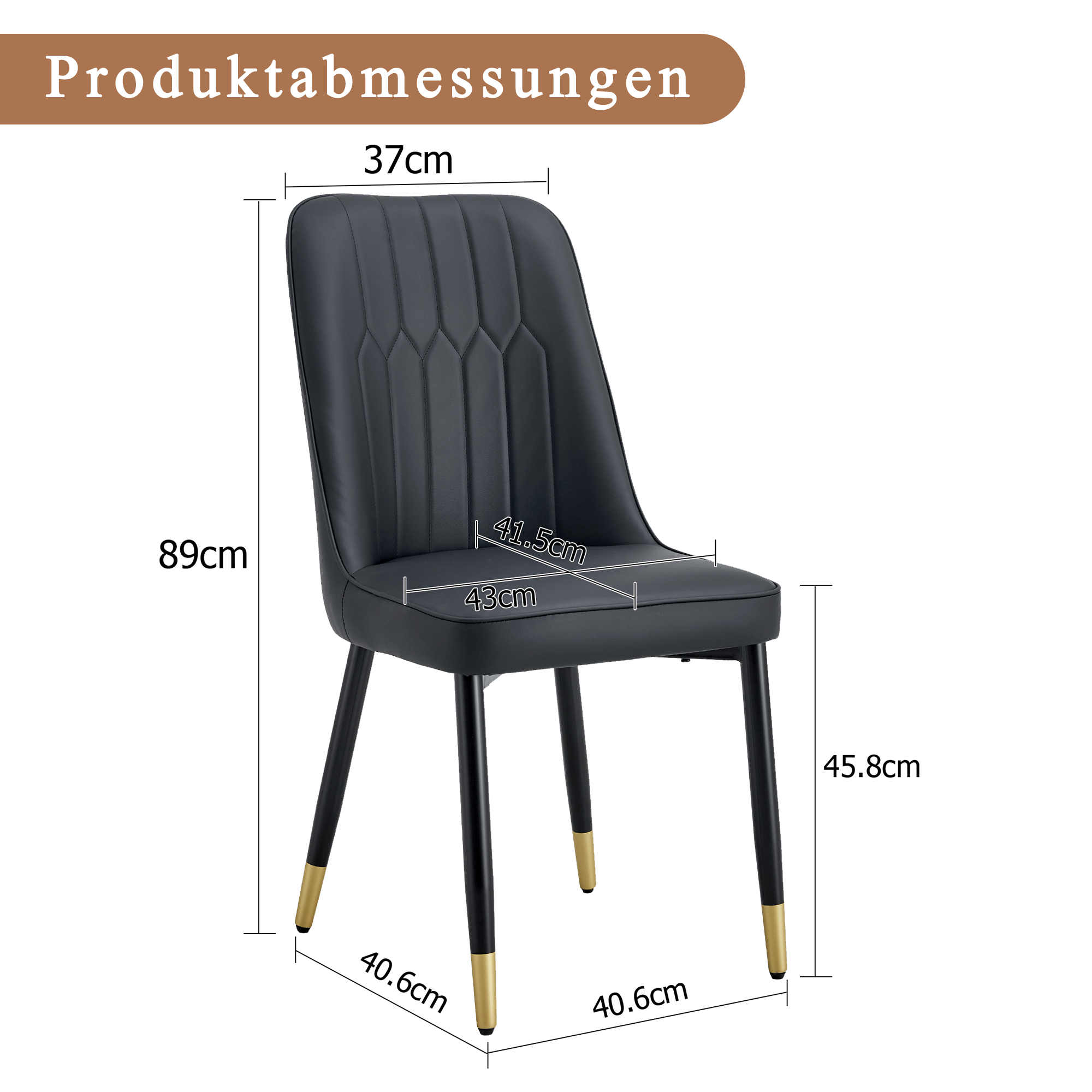Dimensions du chaise de salle à manger