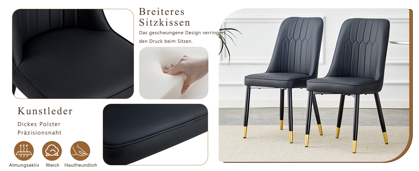 Présentation du chaise de salle à manger