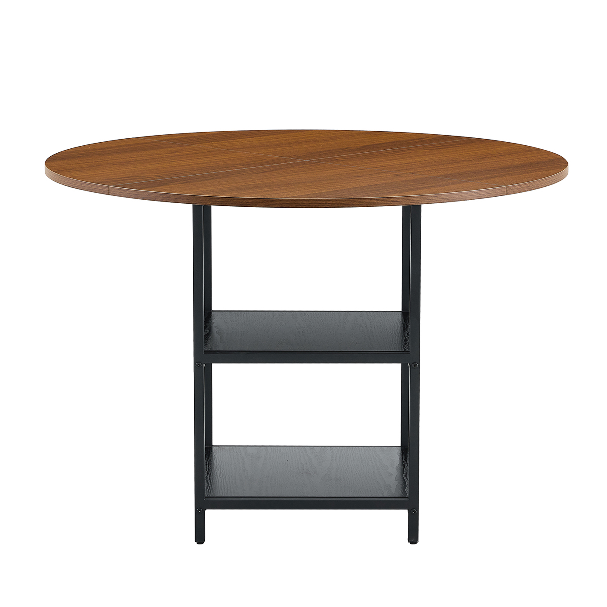 deux étagères ouvertes MDF 45 cm pour vaisselle et accessoires