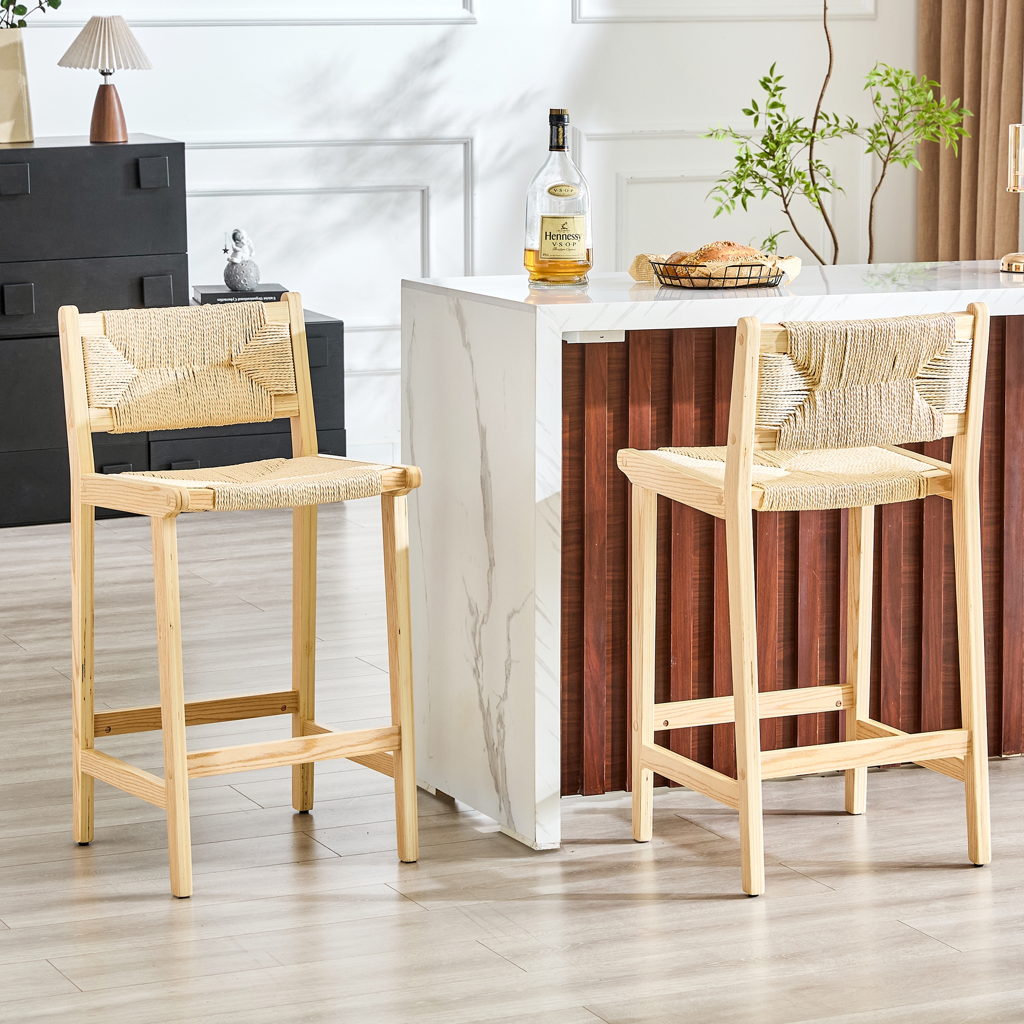 Détail du tabouret de bar