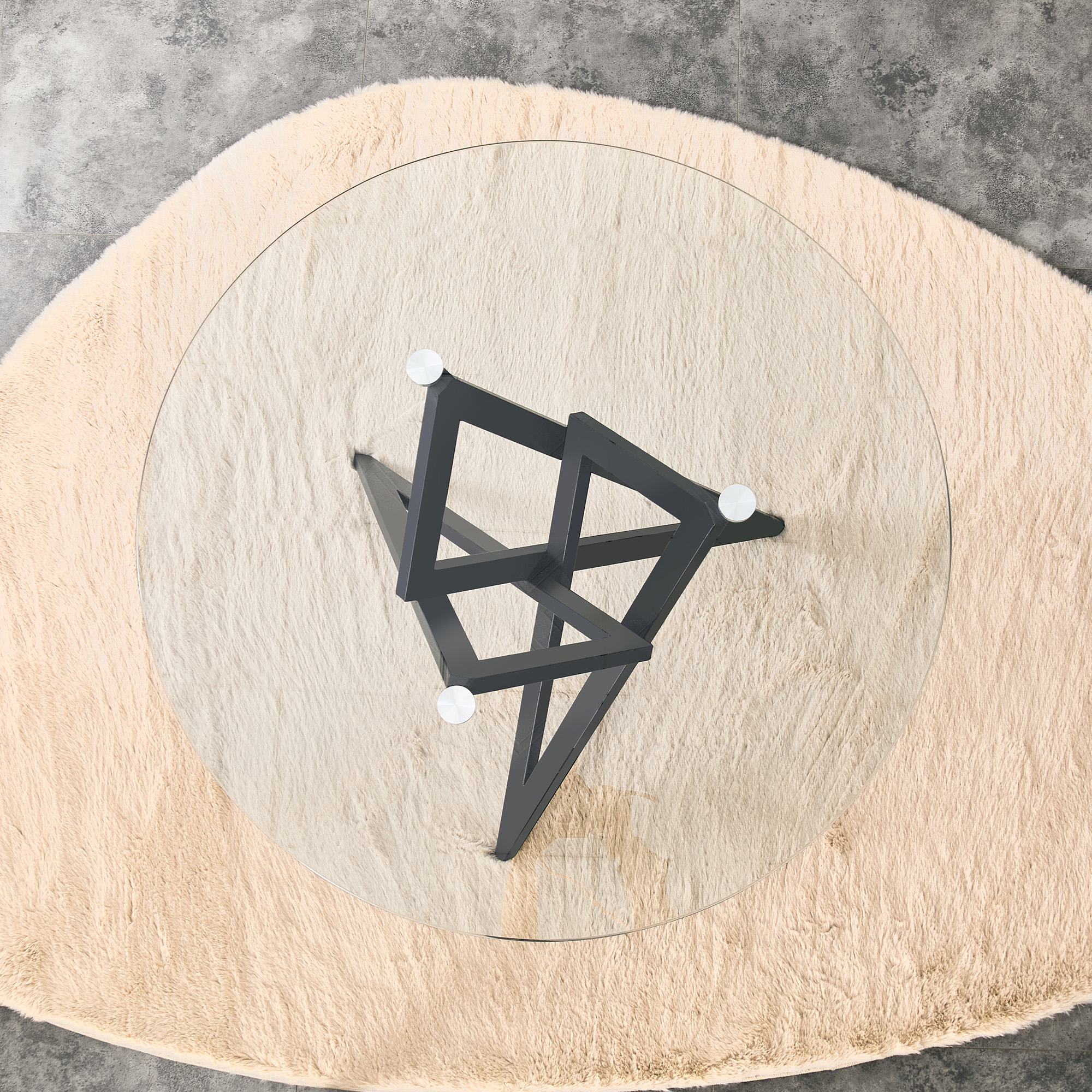Détail du table basse