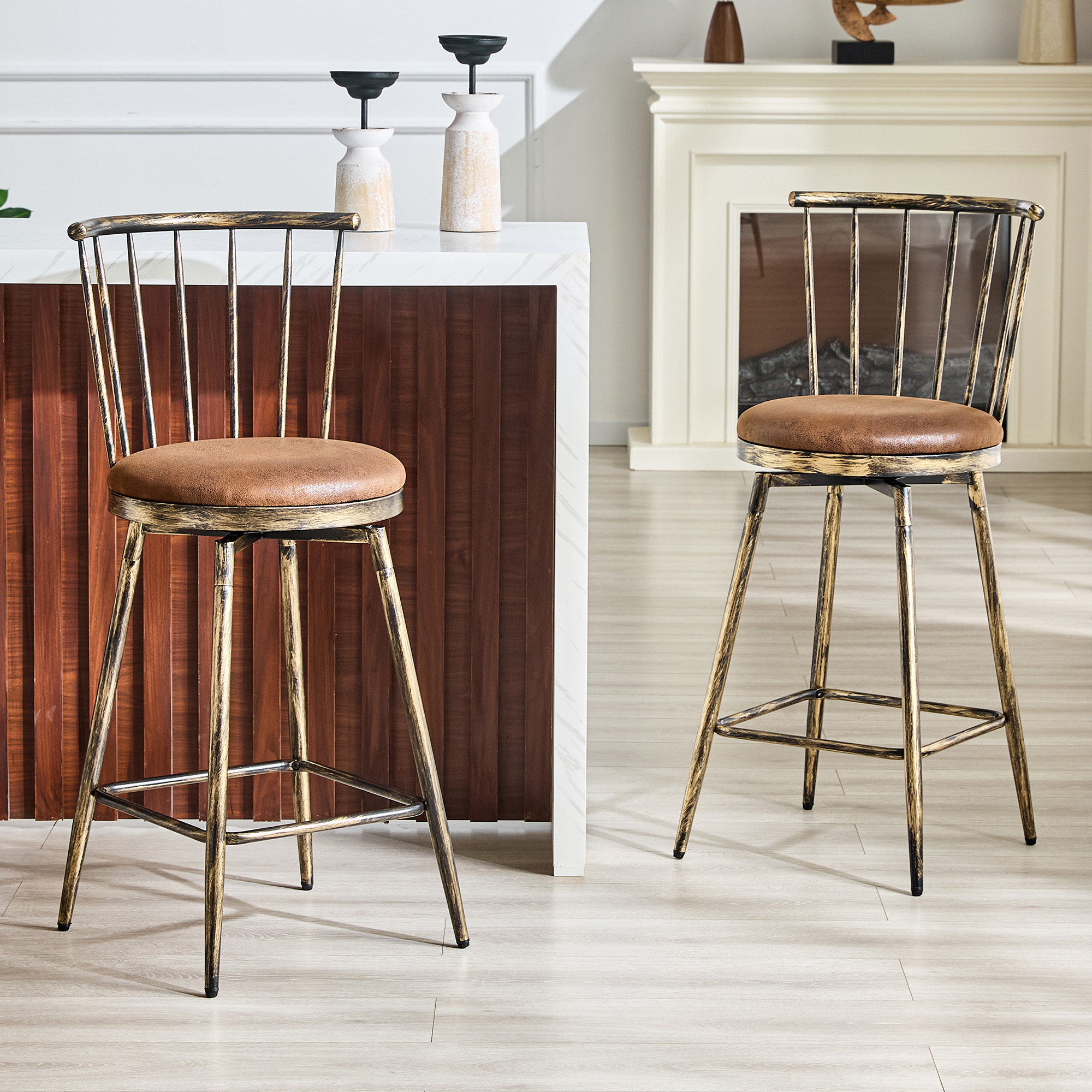 Détail du tabouret de bar
