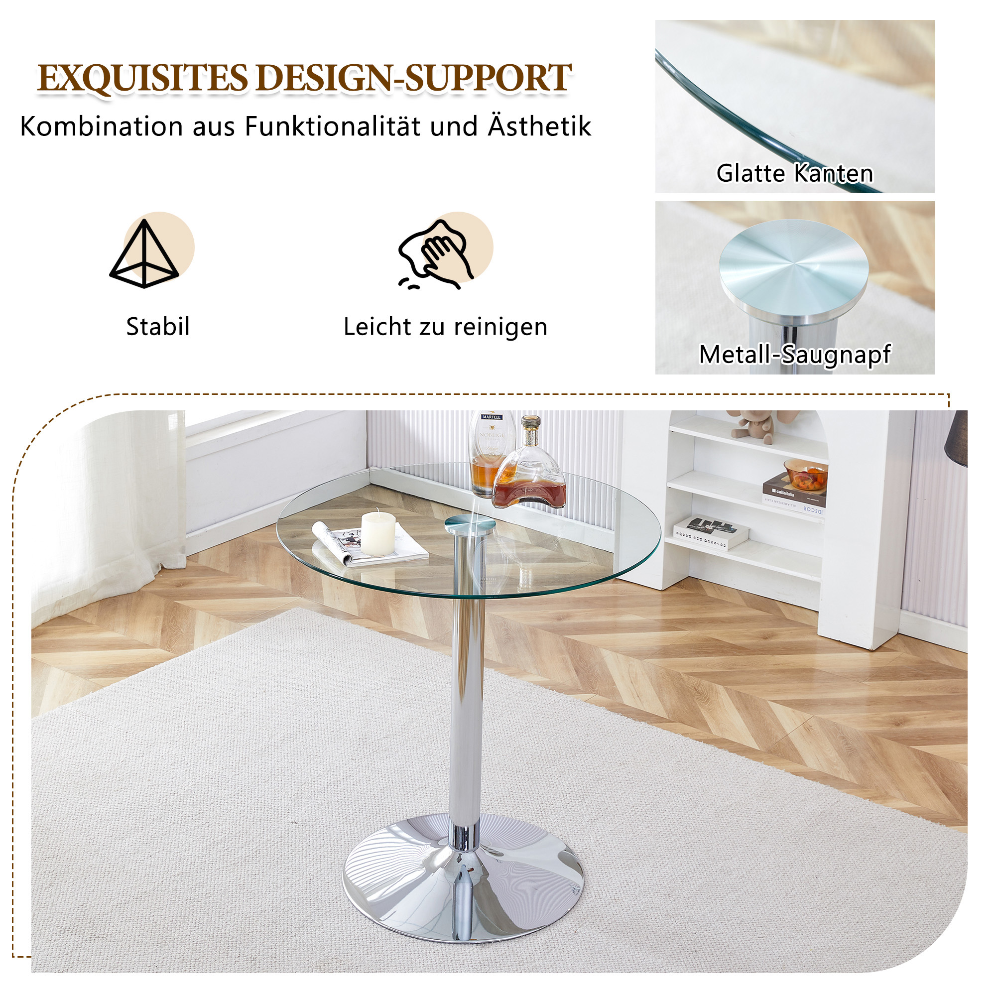Détail du tabouret de bar