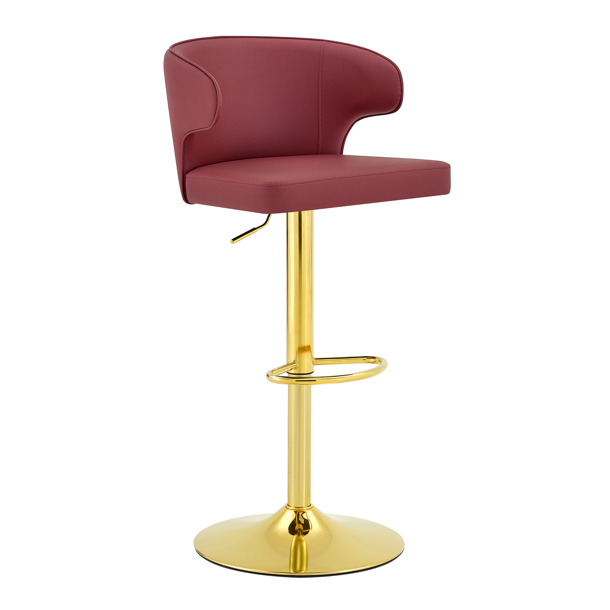 Tabouret de bar pivotant 360° réglable en hauteur - image 4