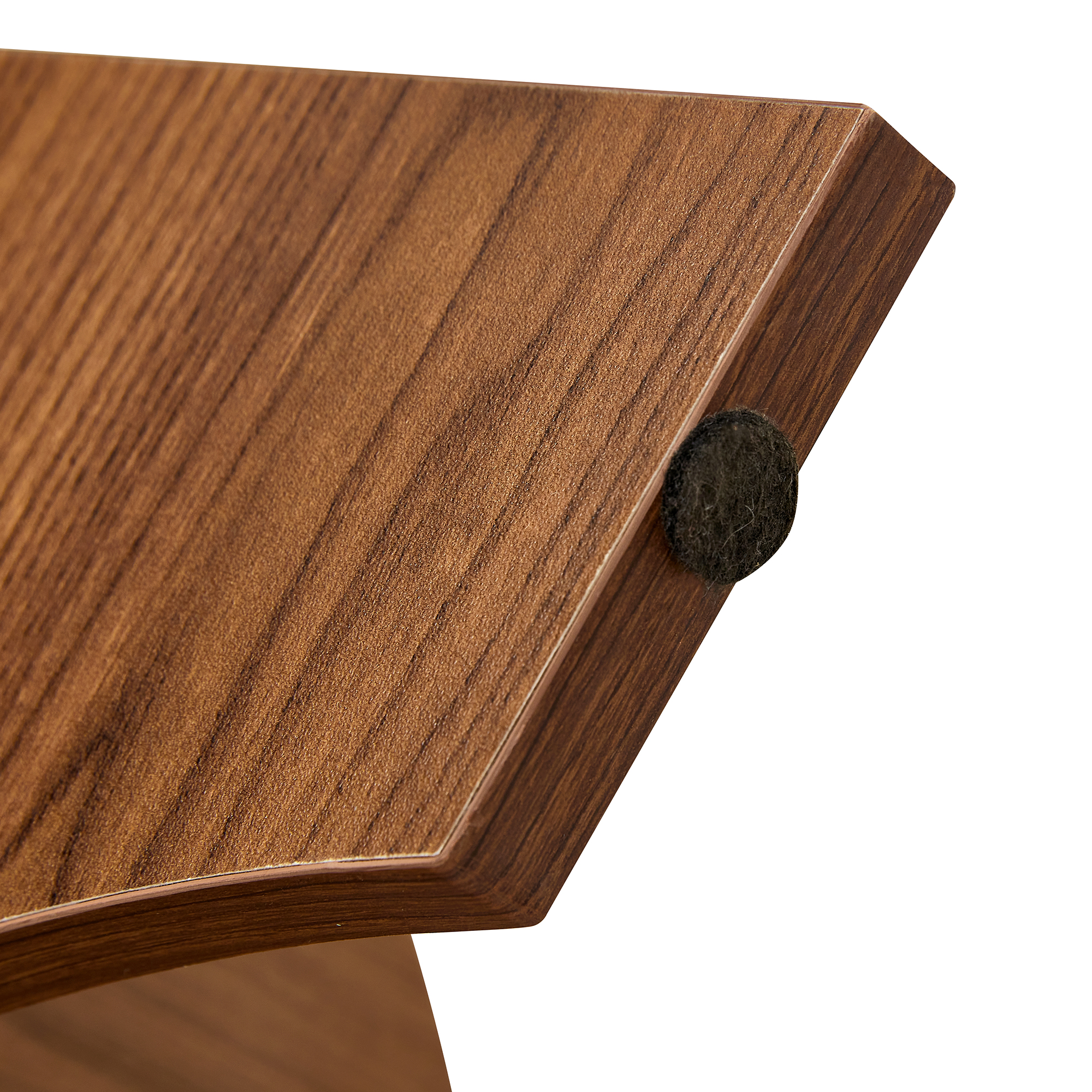 Table basse ronde 80 cm en verre de sécurité avec - image 10