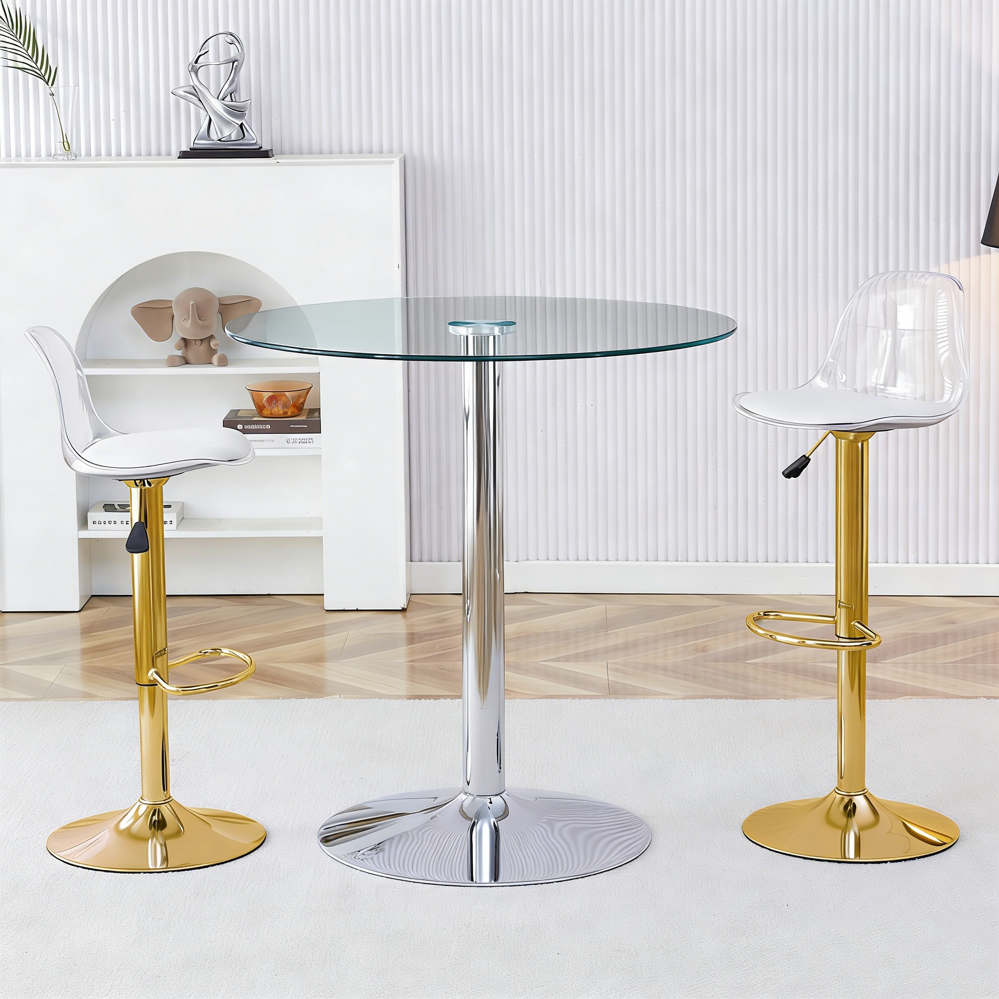 Détail du ensemble table et chaises