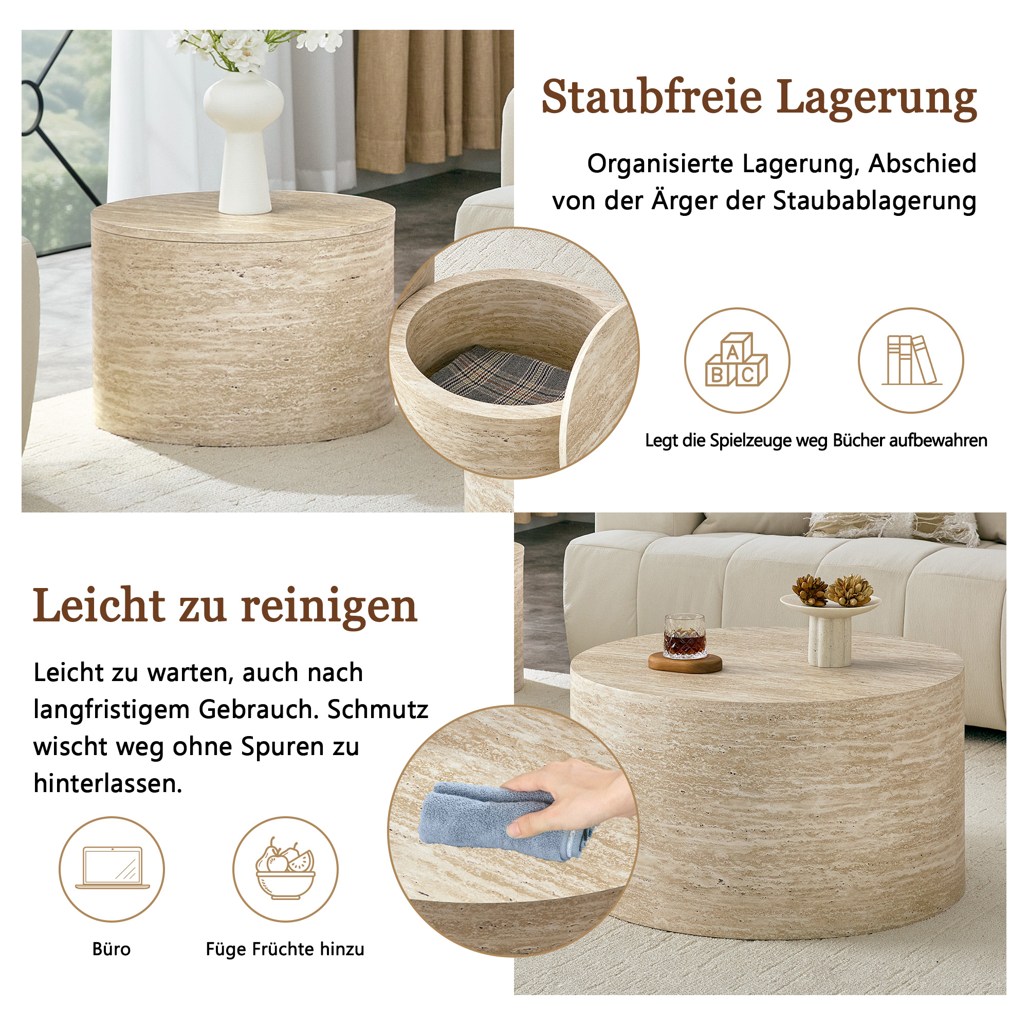 Présentation du table basse