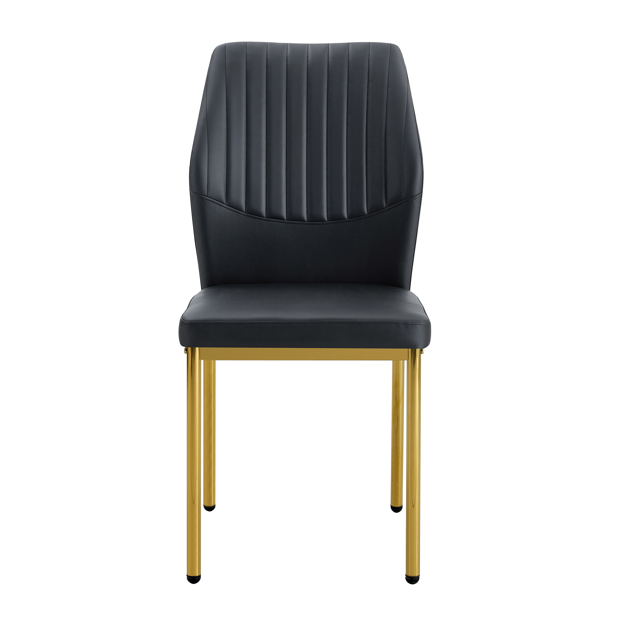 ensemble complet de quatre chaises