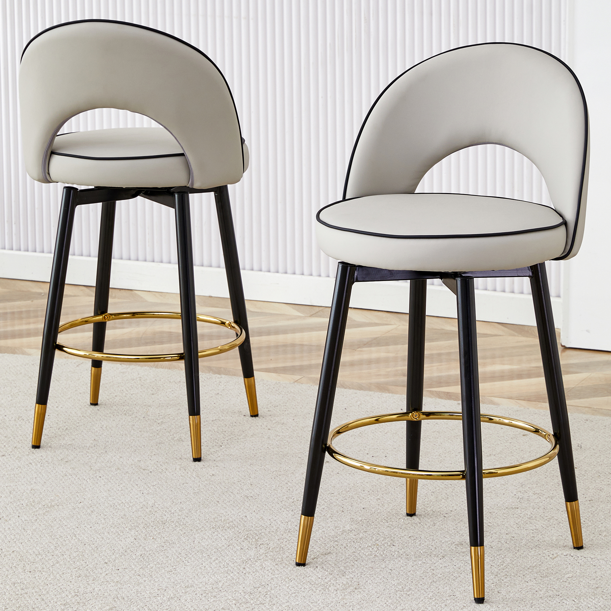 Détail du tabouret de bar