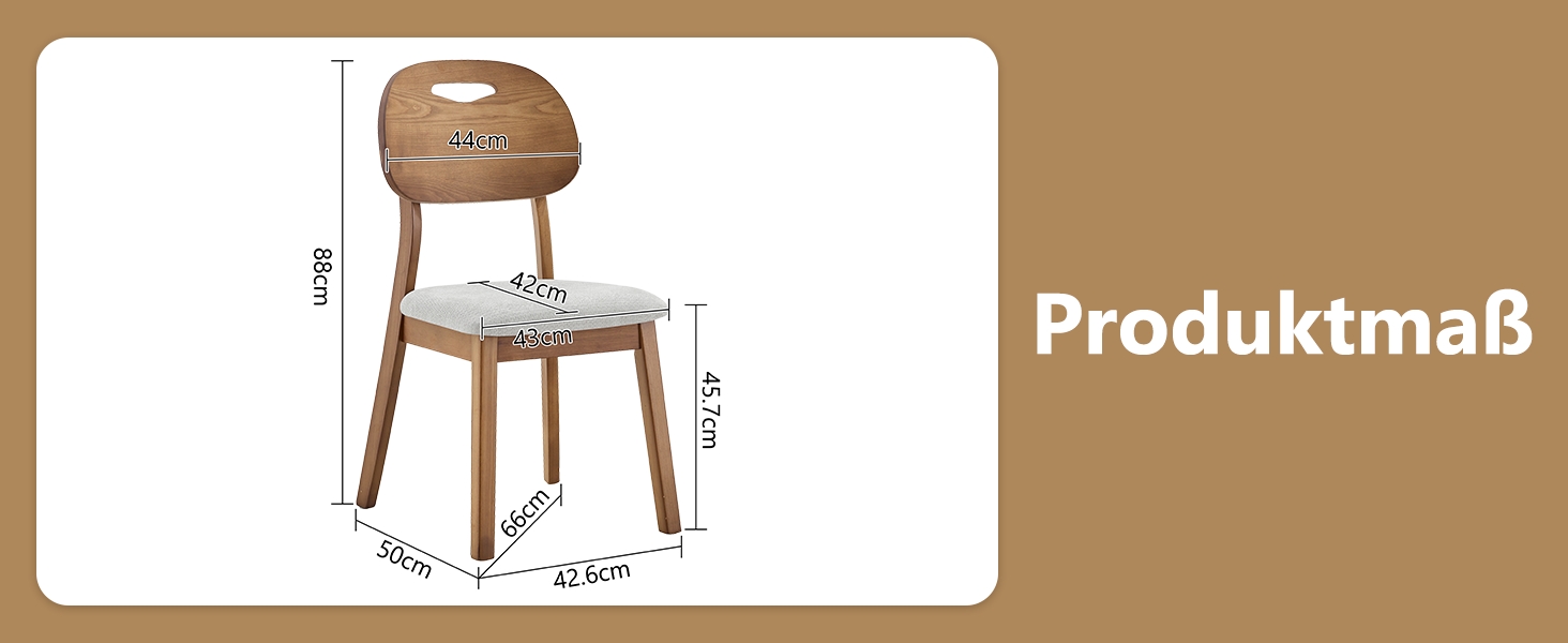 Présentation du chaise de salle à manger