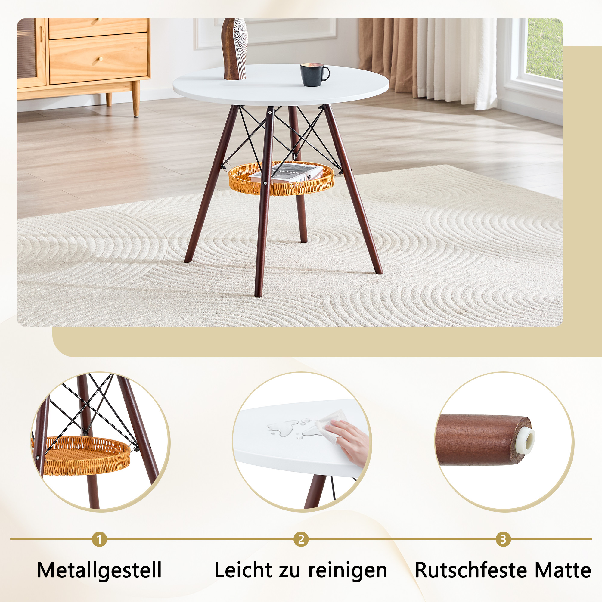 Détail du table à manger