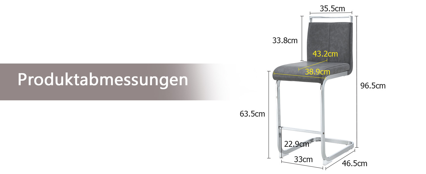 Présentation du tabouret de bar