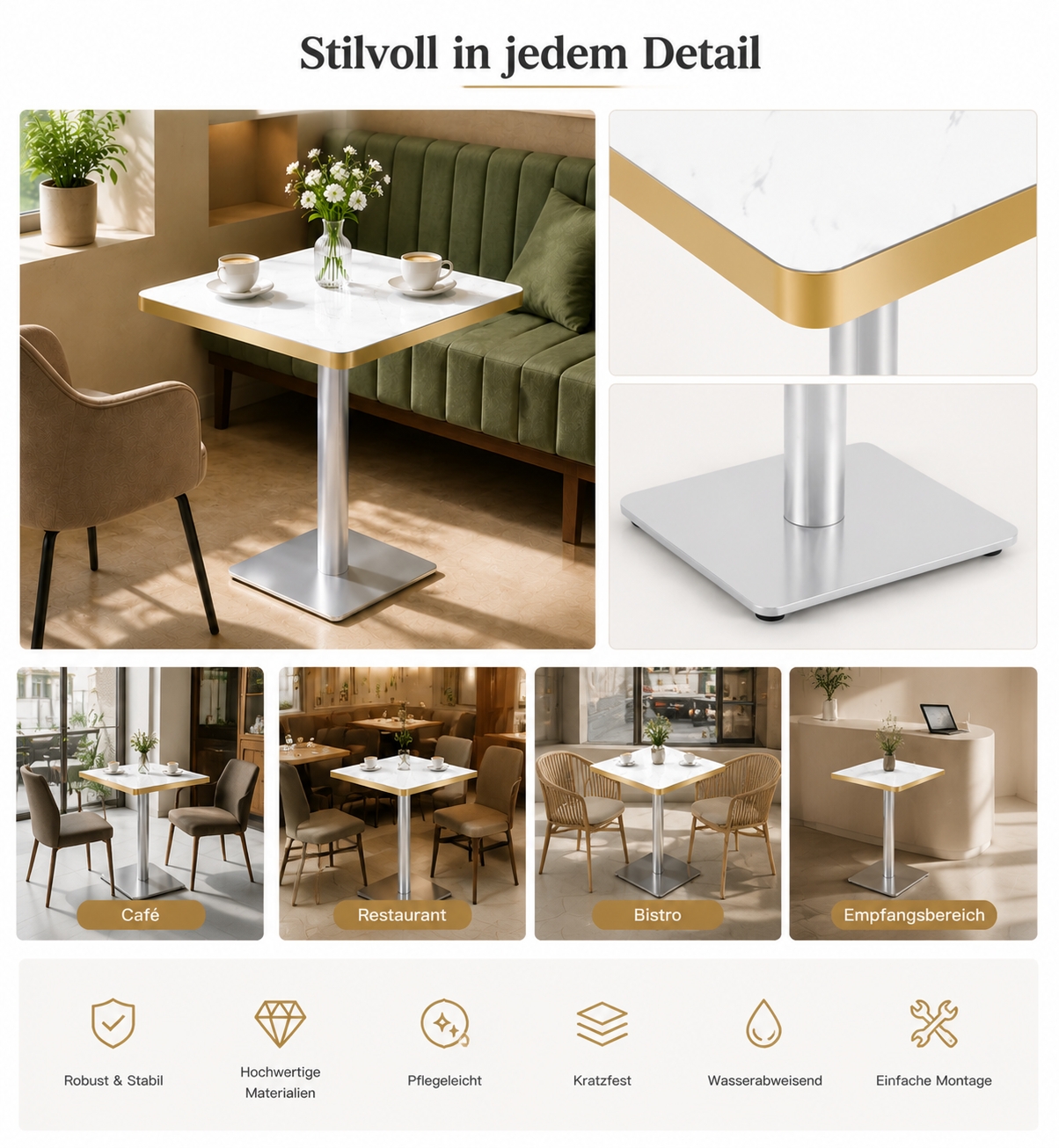 Présentation du table à manger