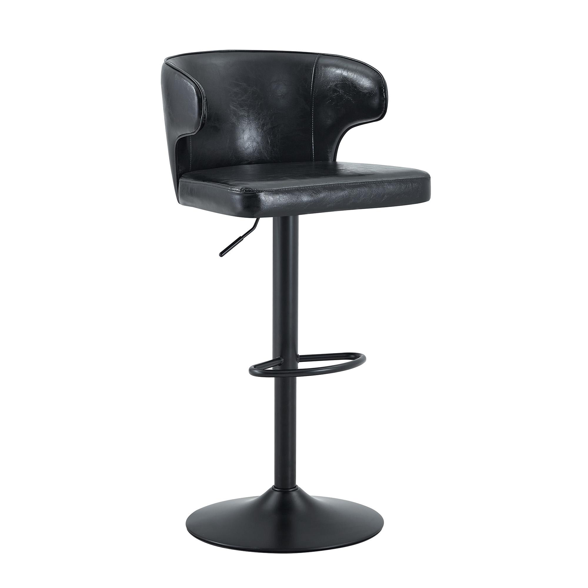 Tabouret de bar pivotant 360° réglable en hauteur - image 4