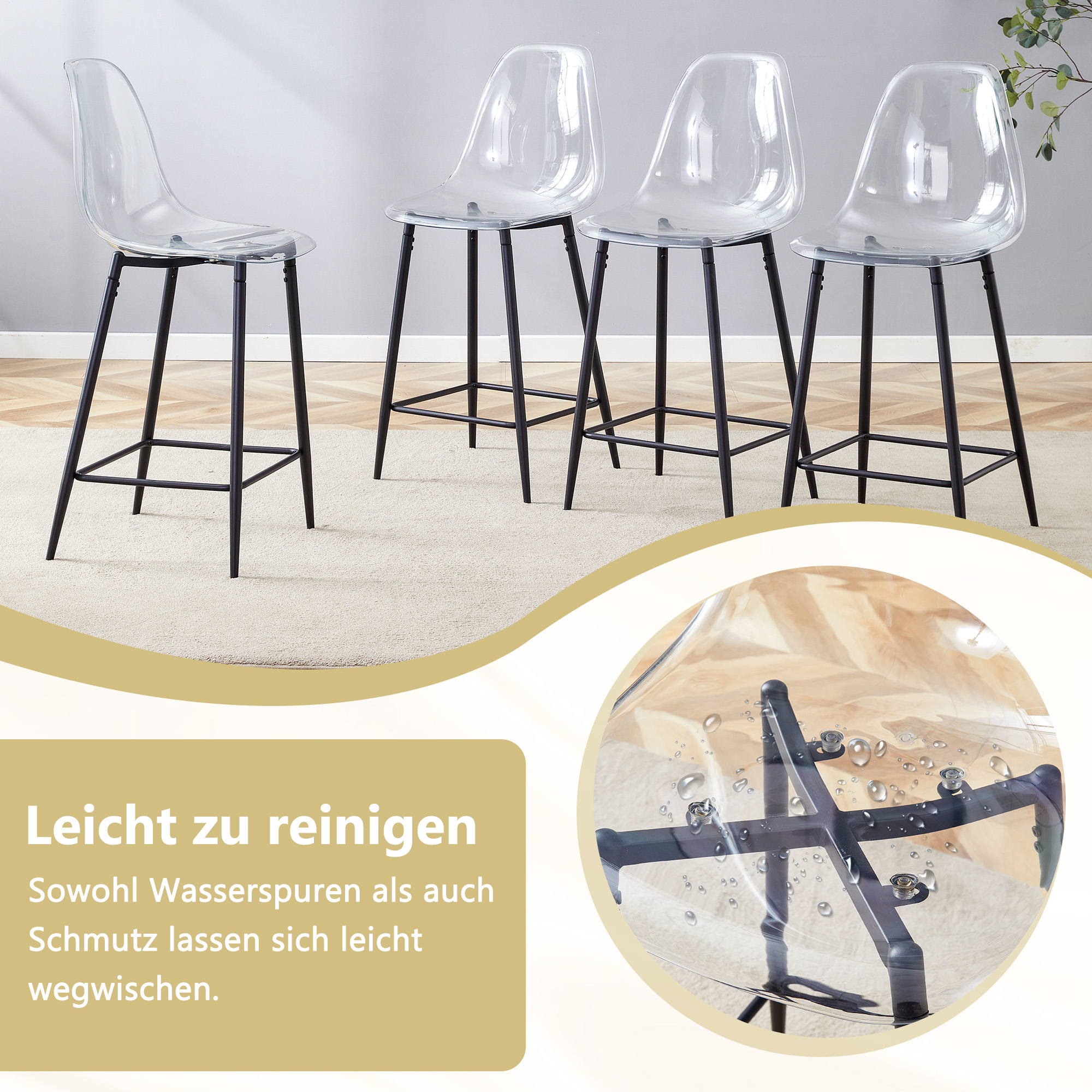 Présentation du tabouret de bar