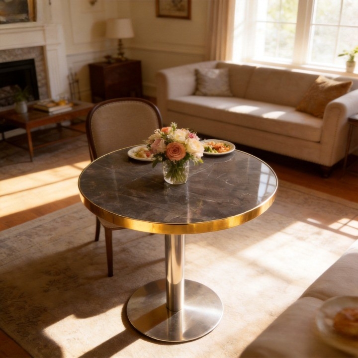 Détail du table d'appoint