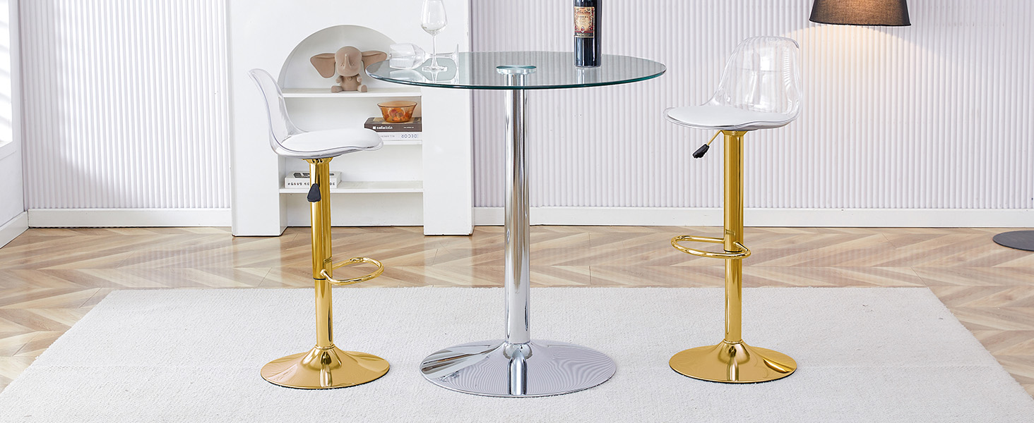 Présentation du ensemble table et chaises