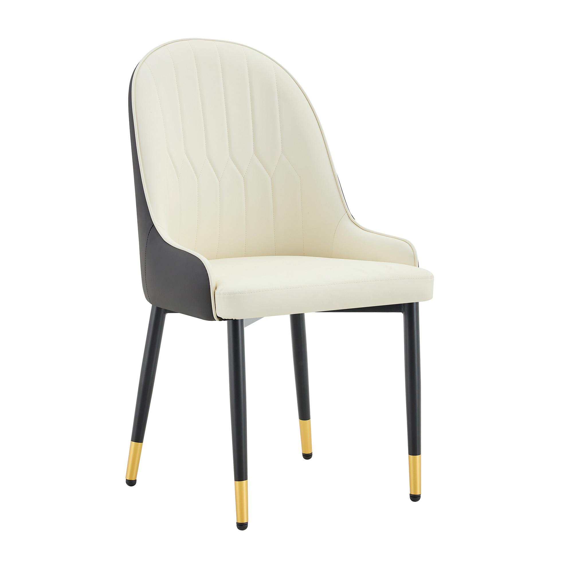 Chaise de salle à manger design éclair en PU cuir - image 9