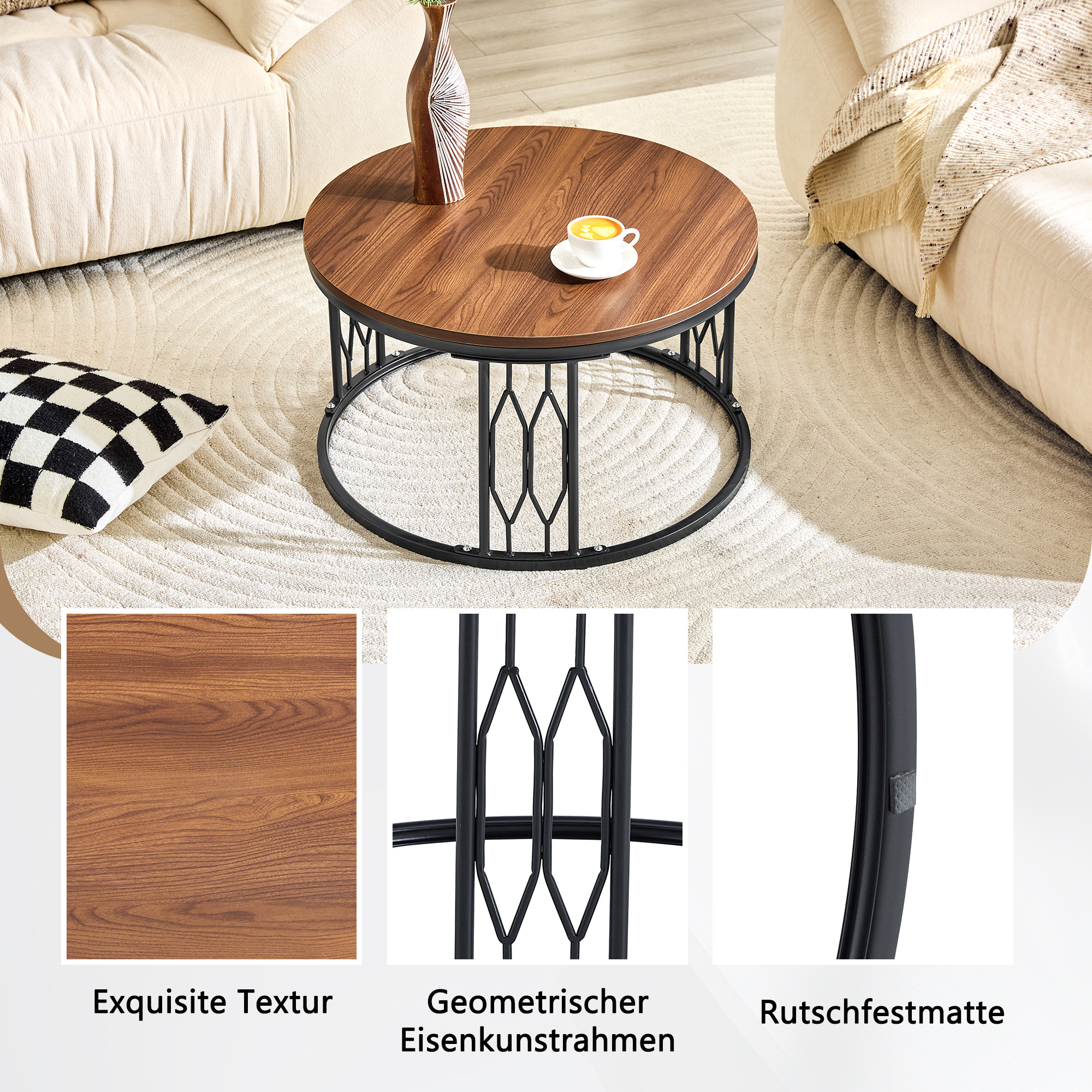 Détail du table basse