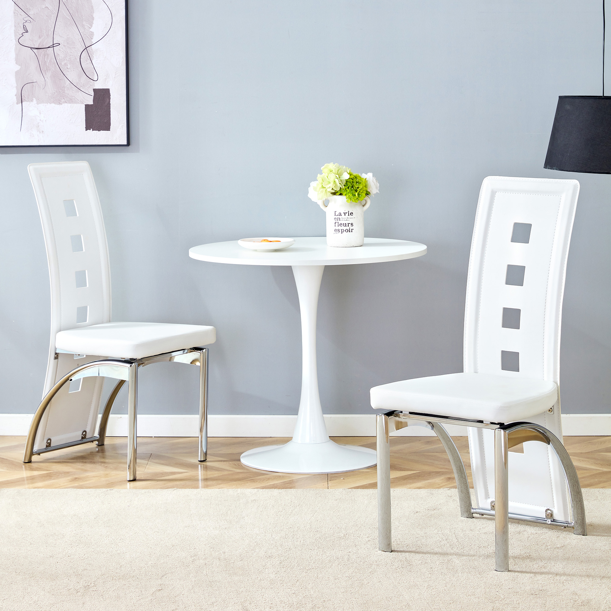 Détail du chaise de salle à manger