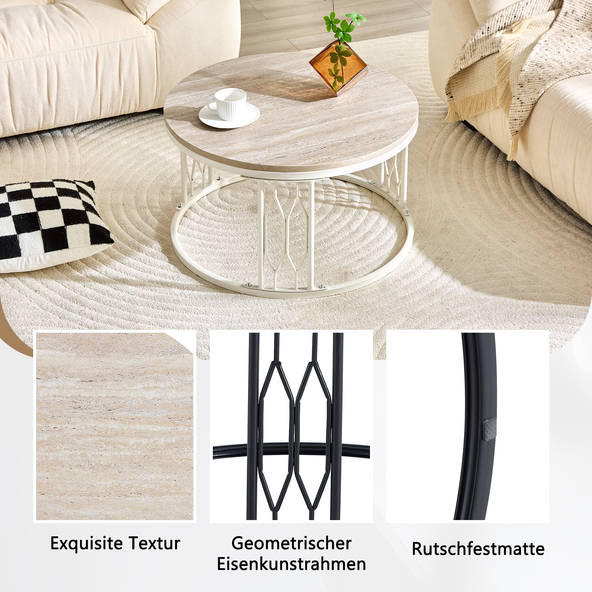 Détail du table basse