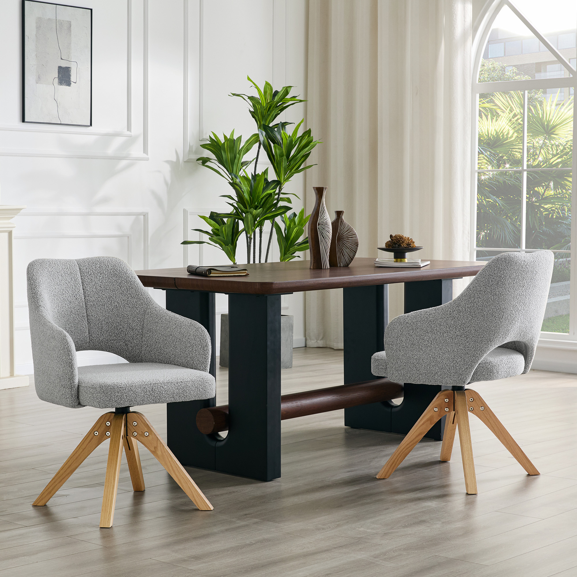 Détail du chaise de salle à manger