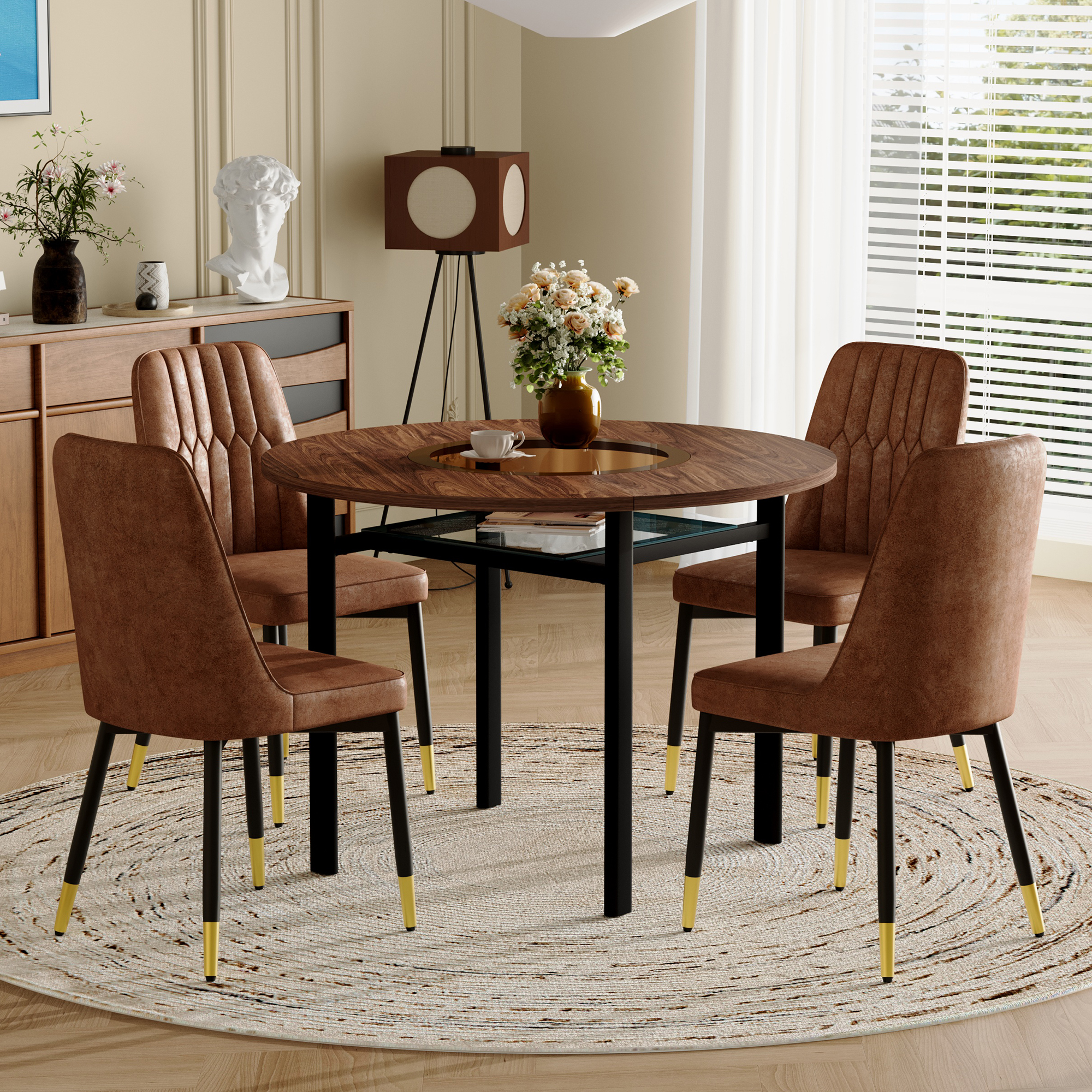 Détail du table à manger