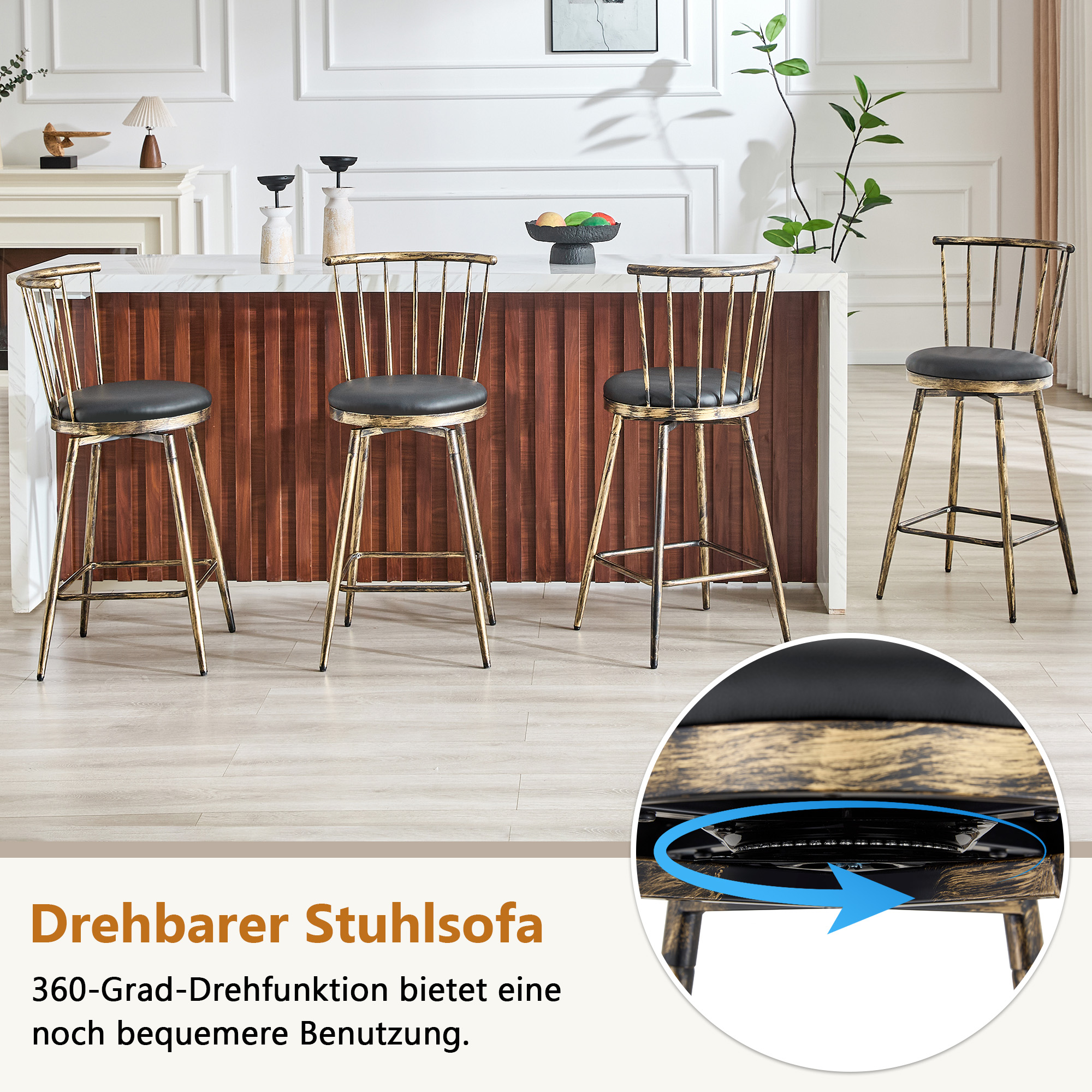 Présentation du tabouret de bar