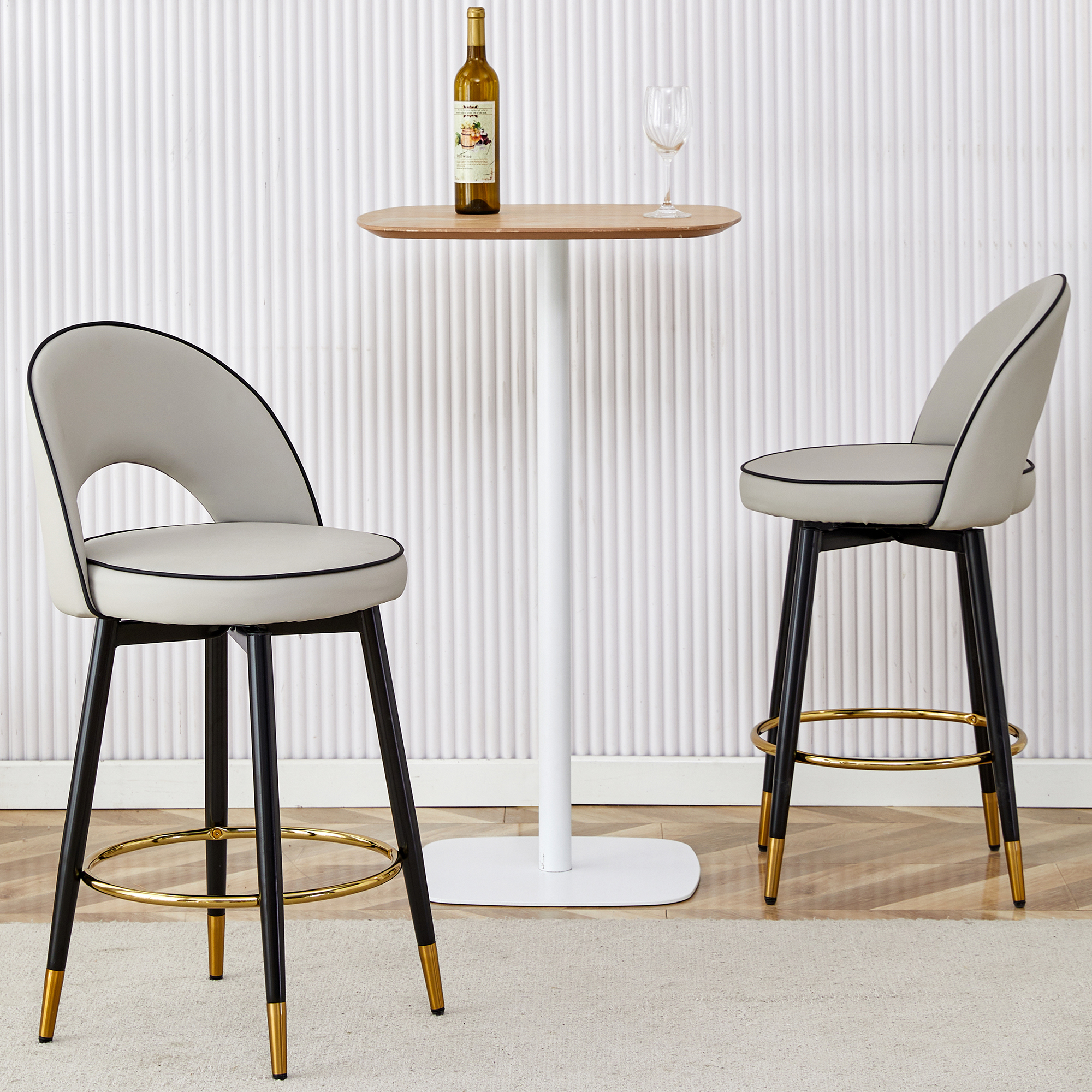 Détail du tabouret de bar