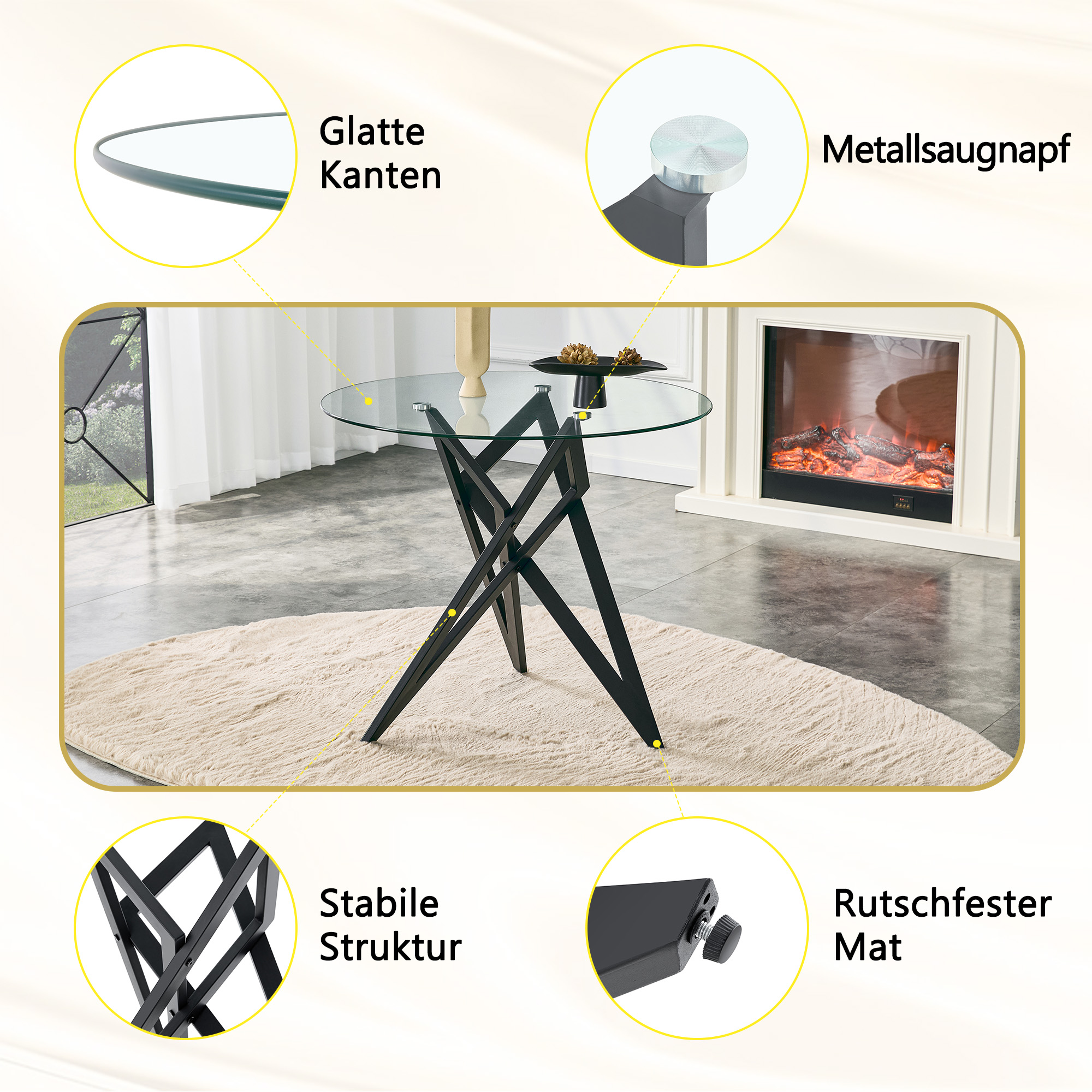 Présentation du table basse