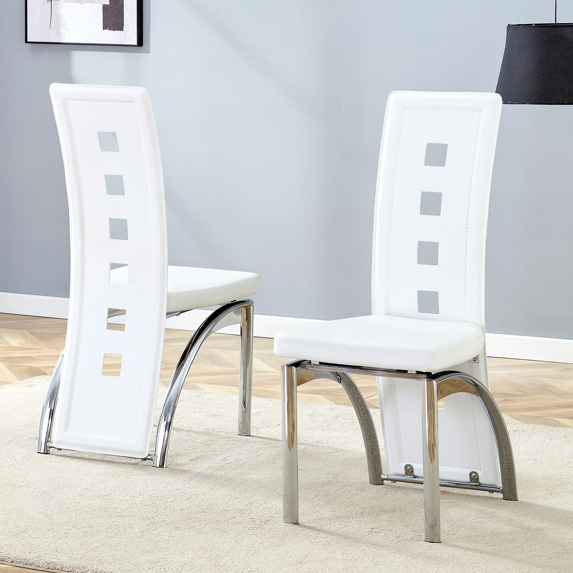Détail du chaise de salle à manger