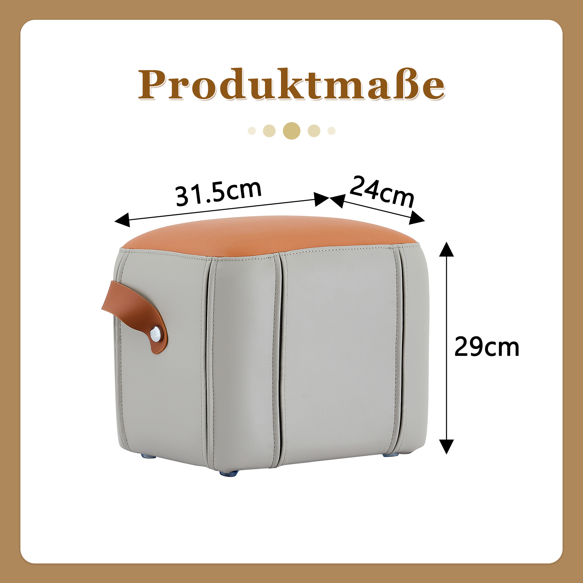 Dimensions du pouf