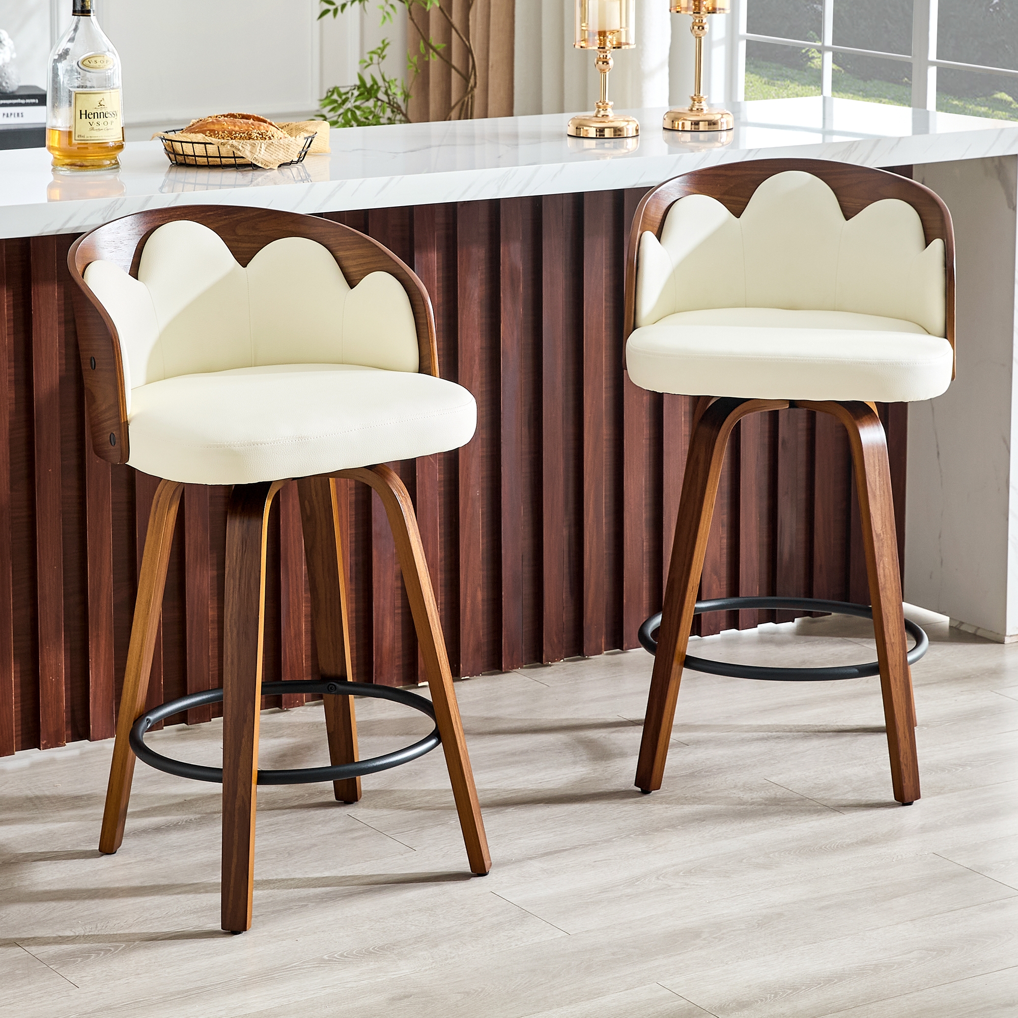 Détail du tabouret de bar