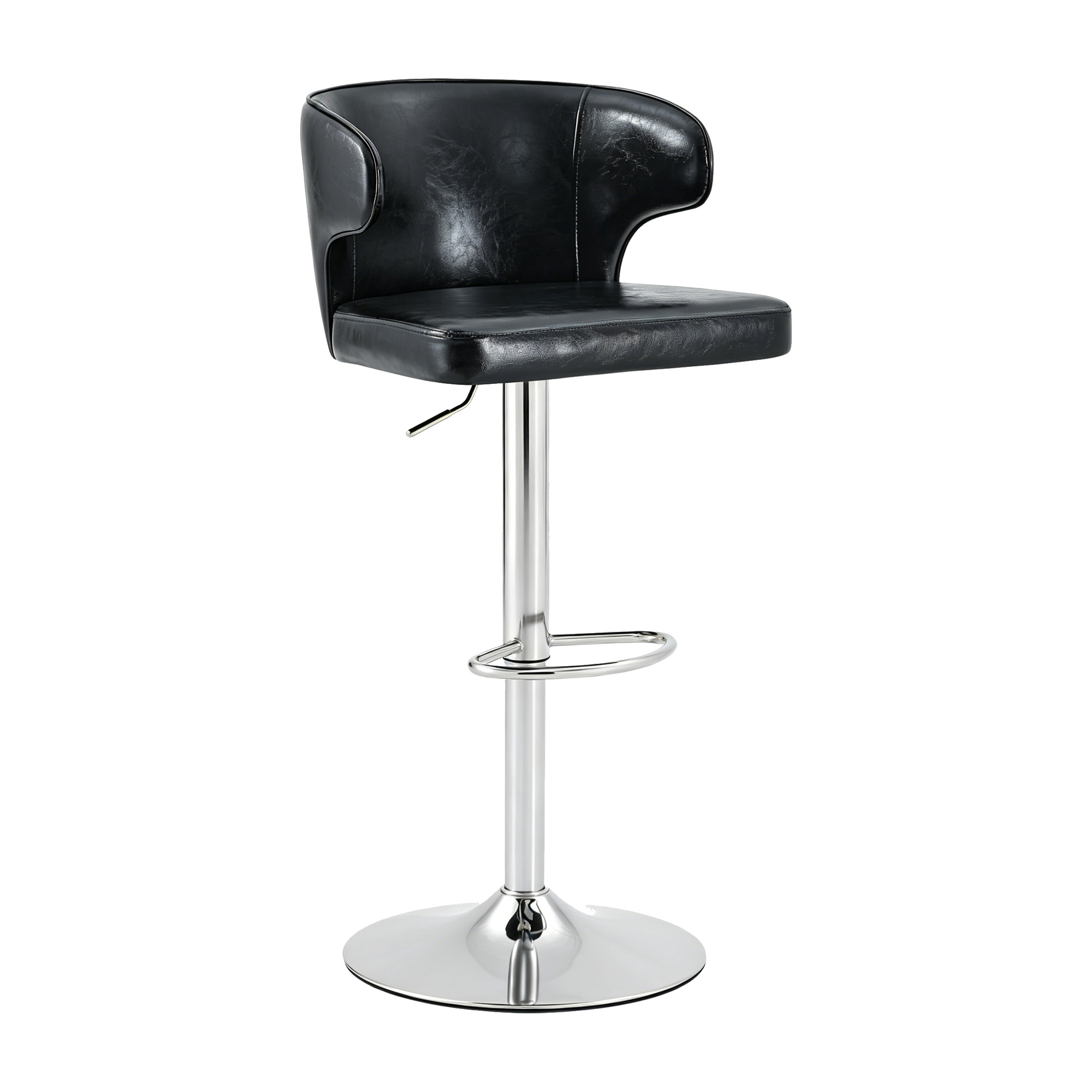 Tabouret de bar pivotant 360° réglable en hauteur - image 4