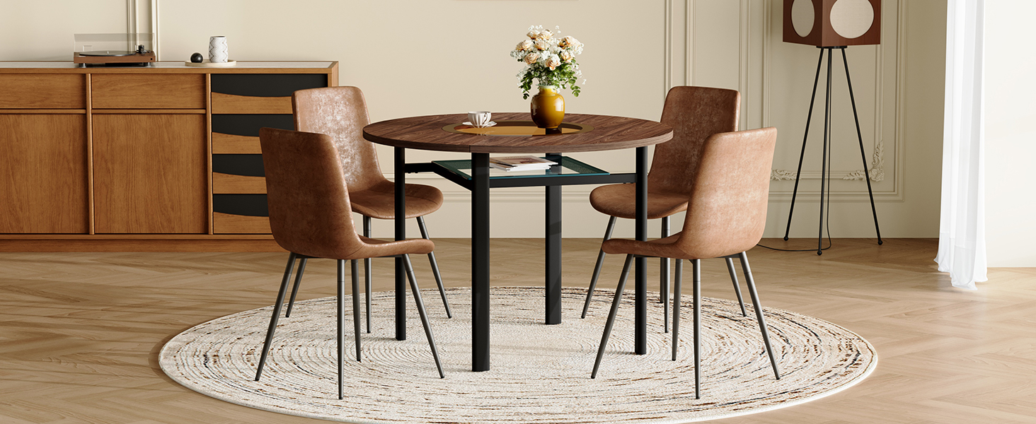 Présentation du ensemble table et chaises
