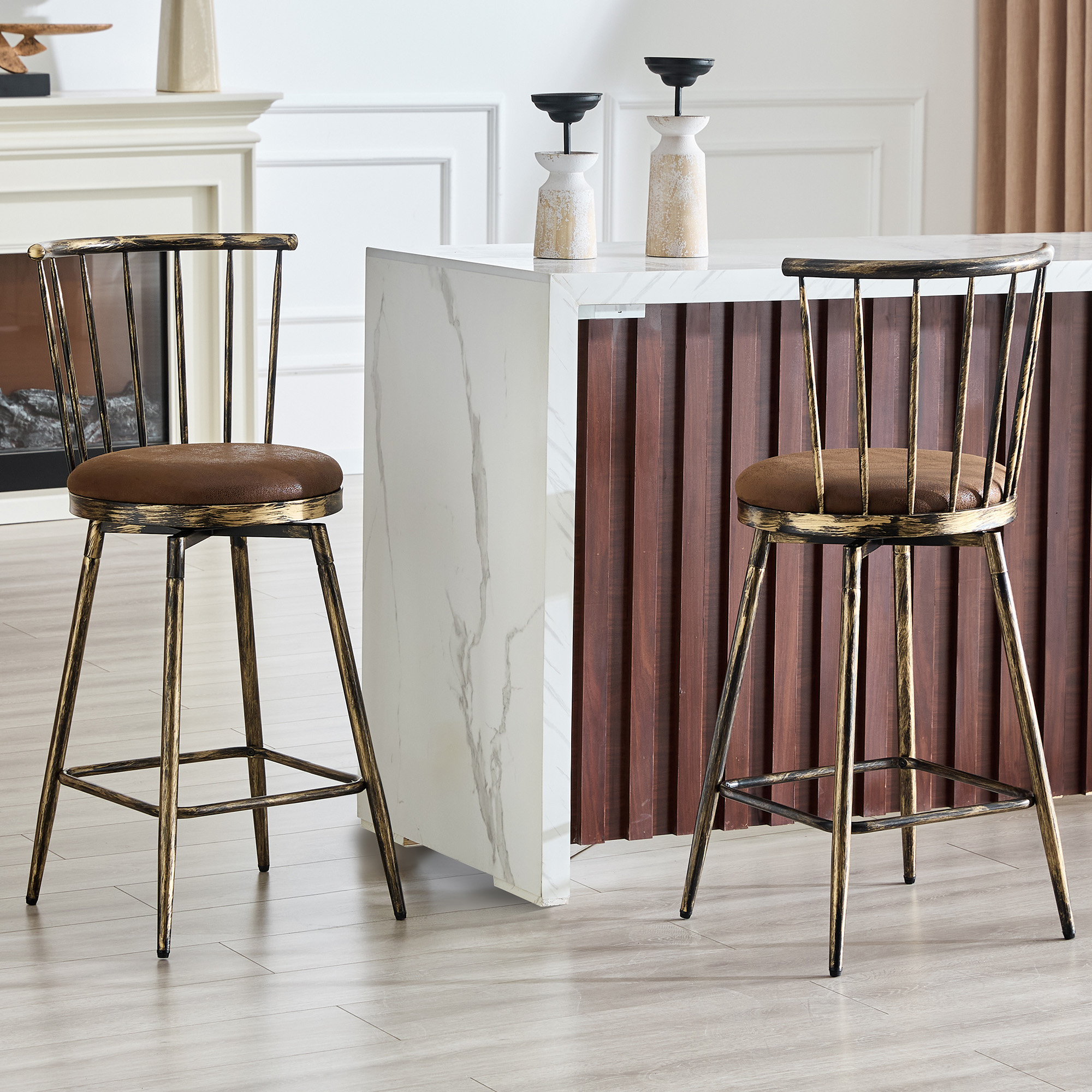 Détail du tabouret de bar