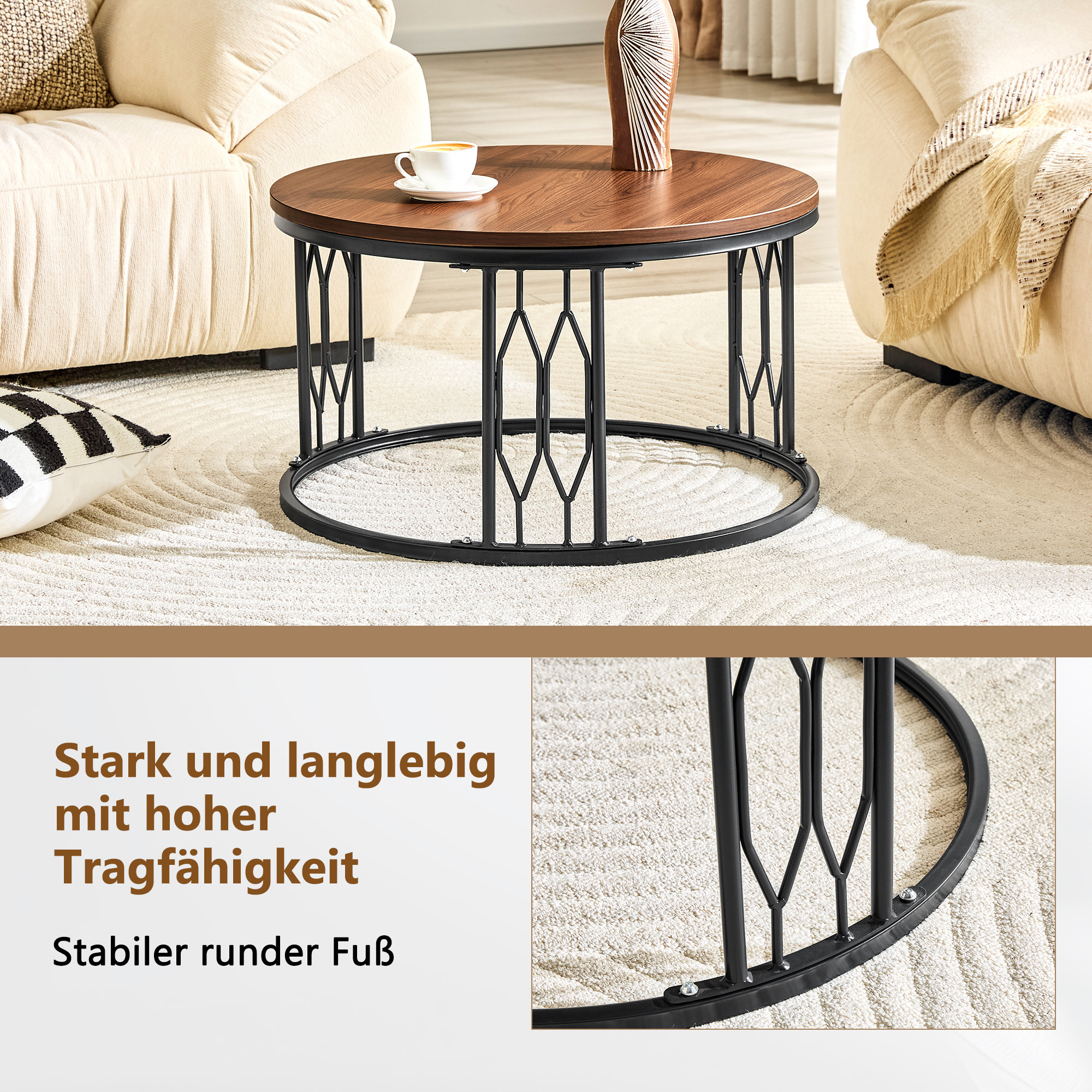 Détail du table basse