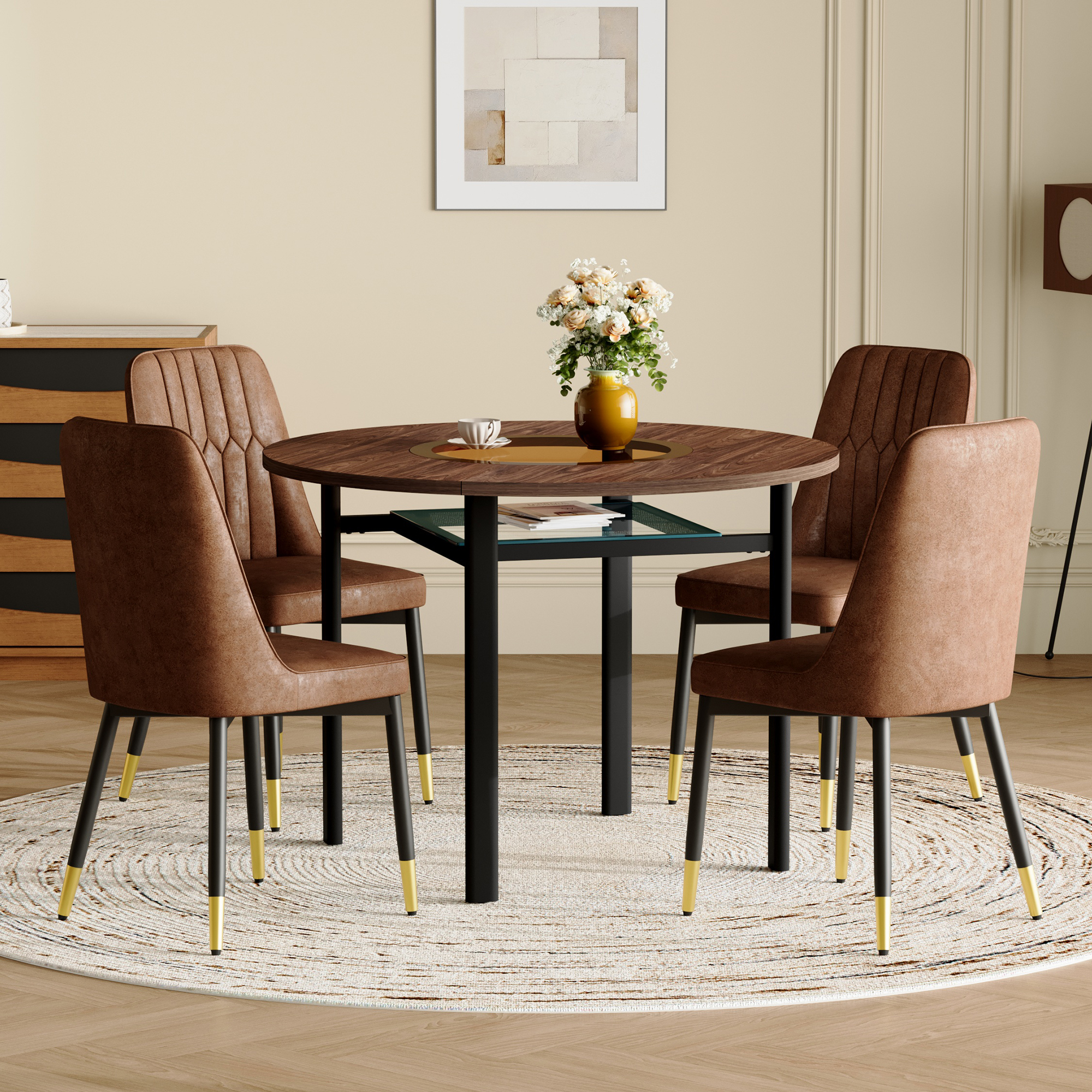 Détail du table à manger